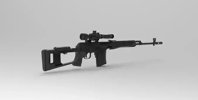 SVD rifle