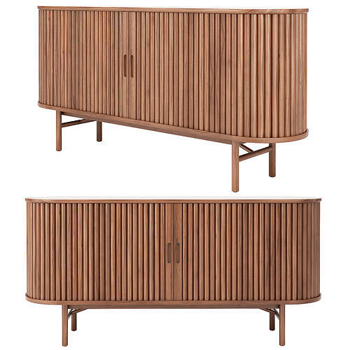 Caleb Wooden Sideboard 3D model