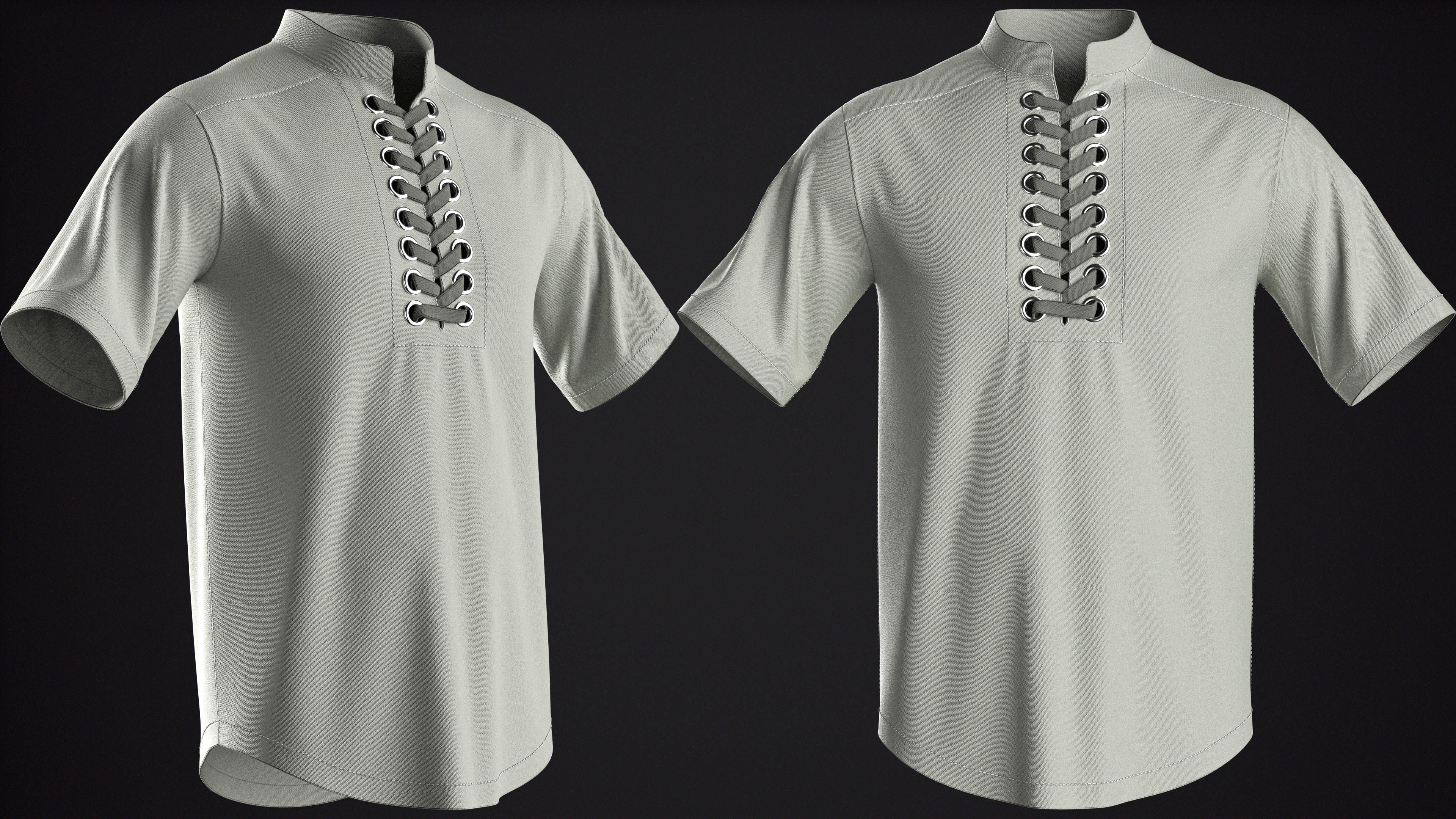 25 In 1 T-Shirts And  Video Tutorial  Vol01 3D model_29