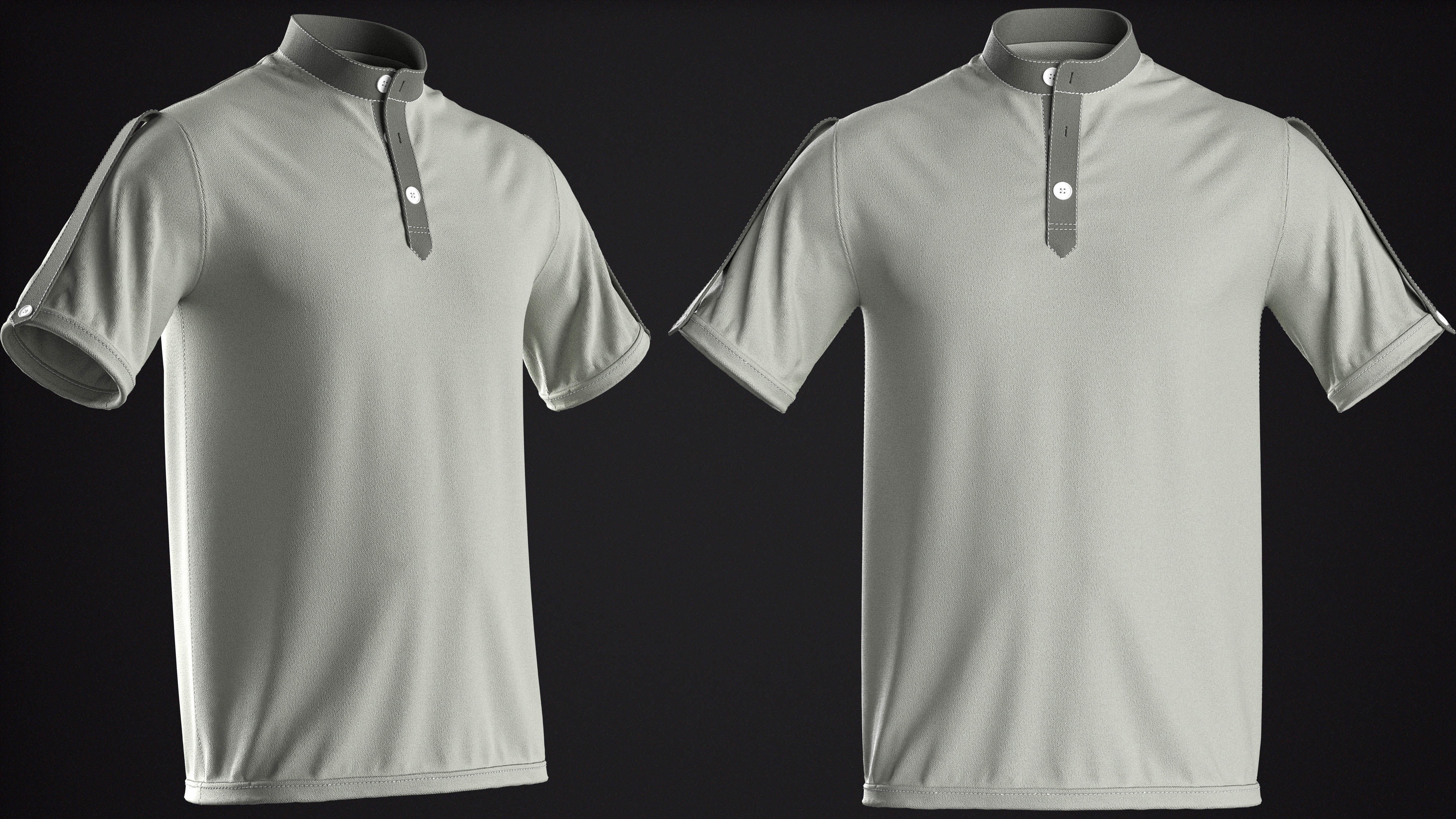 25 In 1 T-Shirts And  Video Tutorial  Vol01 3D model_47