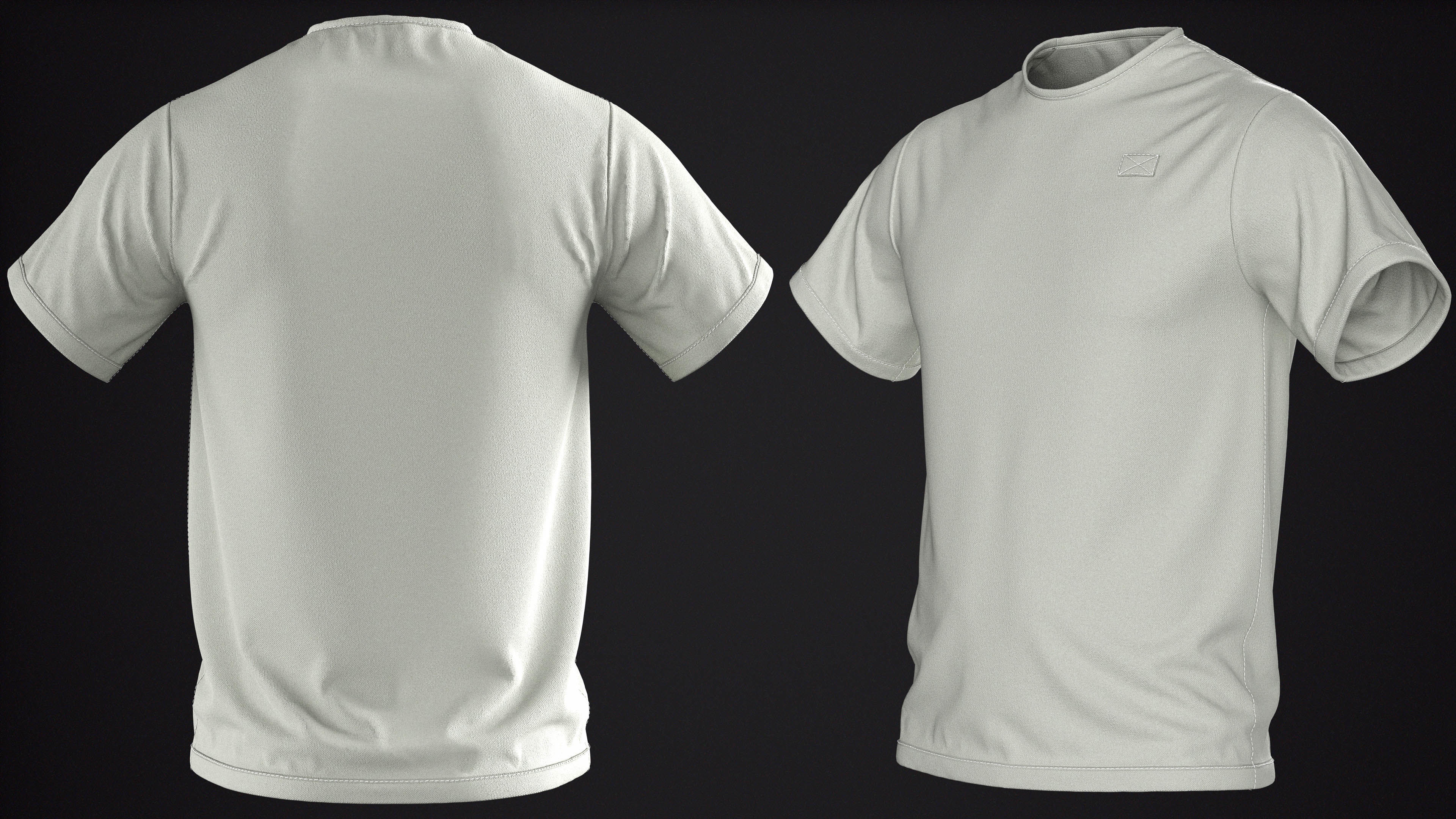 25 In 1 T-Shirts And  Video Tutorial  Vol01 3D model_2