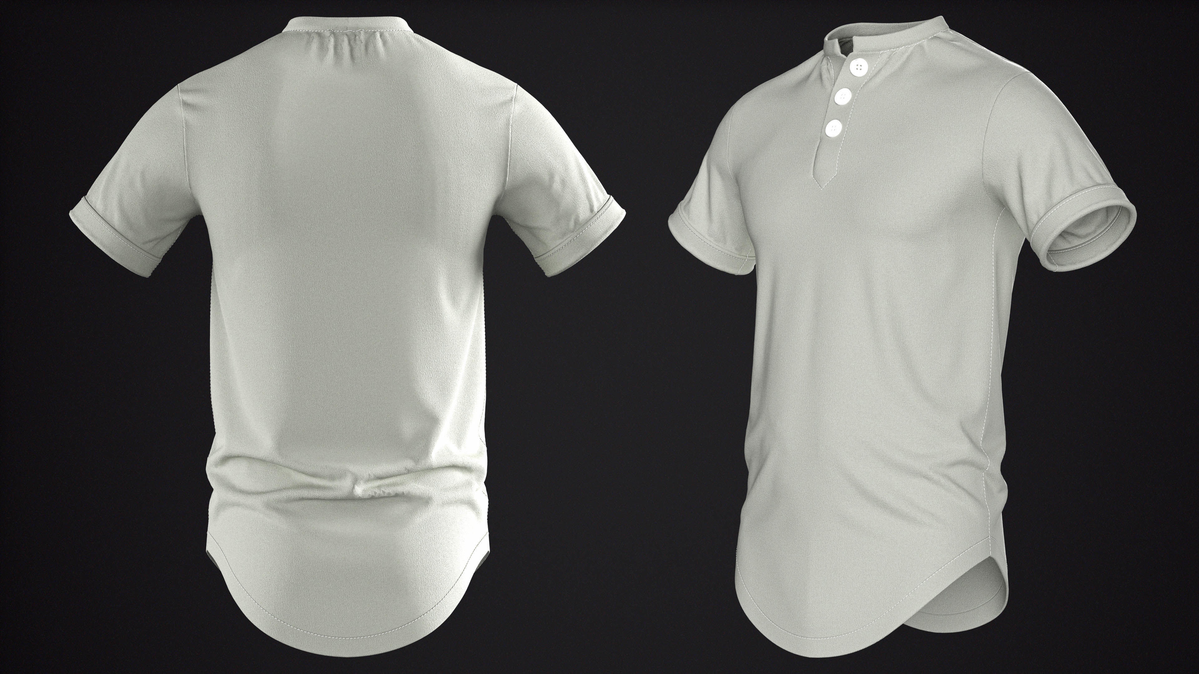 25 In 1 T-Shirts And  Video Tutorial  Vol01 3D model_8