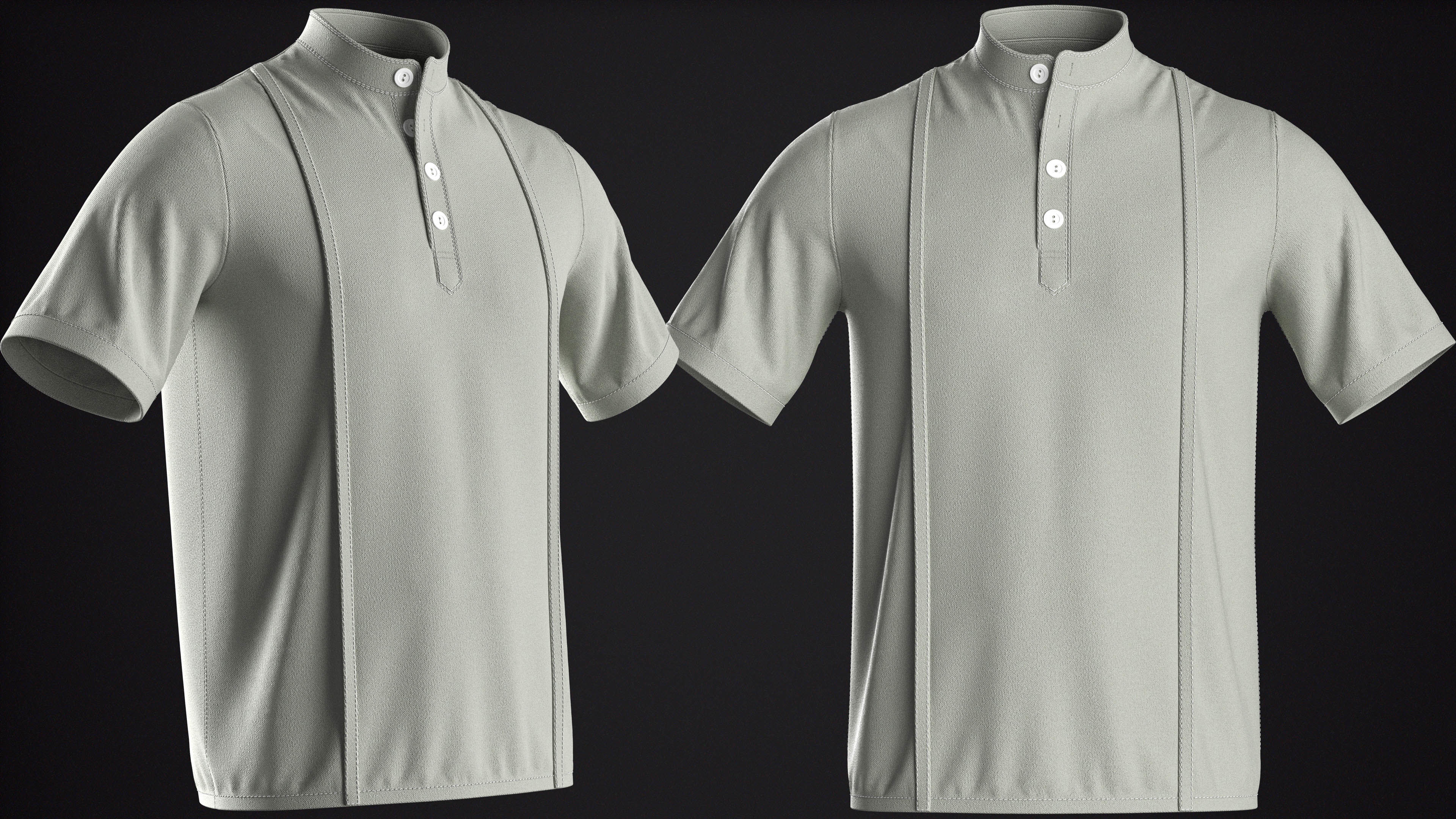 25 In 1 T-Shirts And  Video Tutorial  Vol01 3D model_37