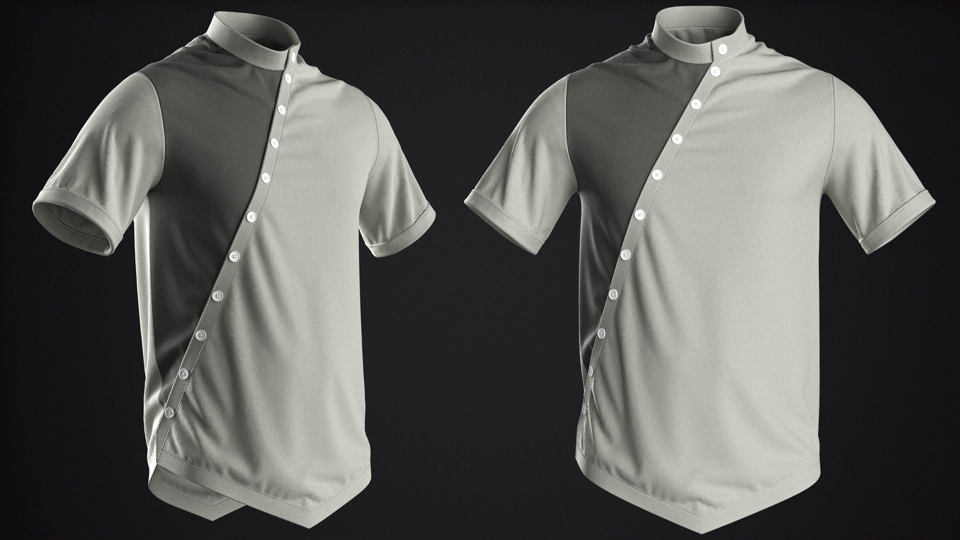 25 In 1 T-Shirts And  Video Tutorial  Vol01 3D model_45
