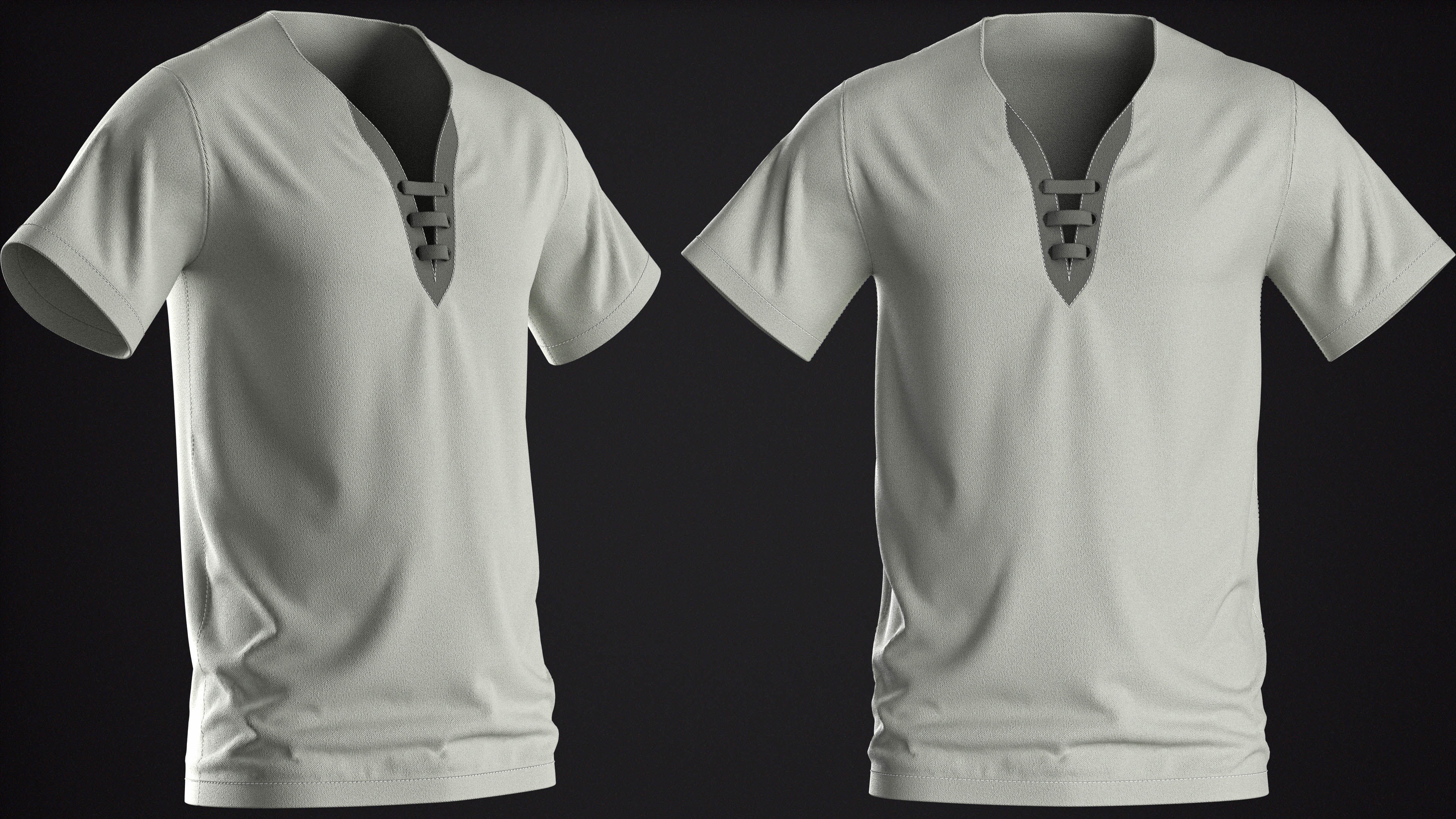 25 In 1 T-Shirts And  Video Tutorial  Vol01 3D model_49