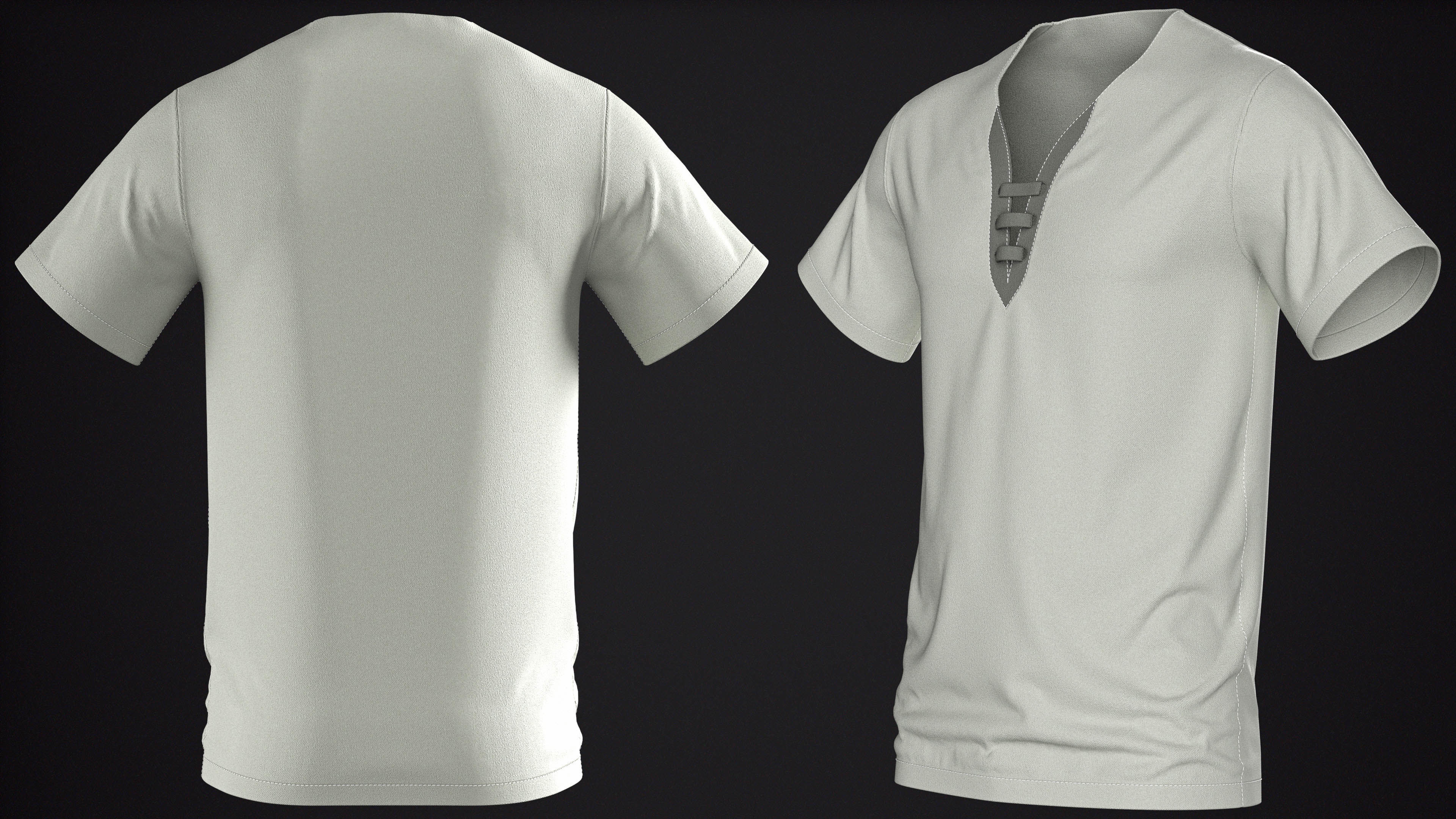25 In 1 T-Shirts And  Video Tutorial  Vol01 3D model_50
