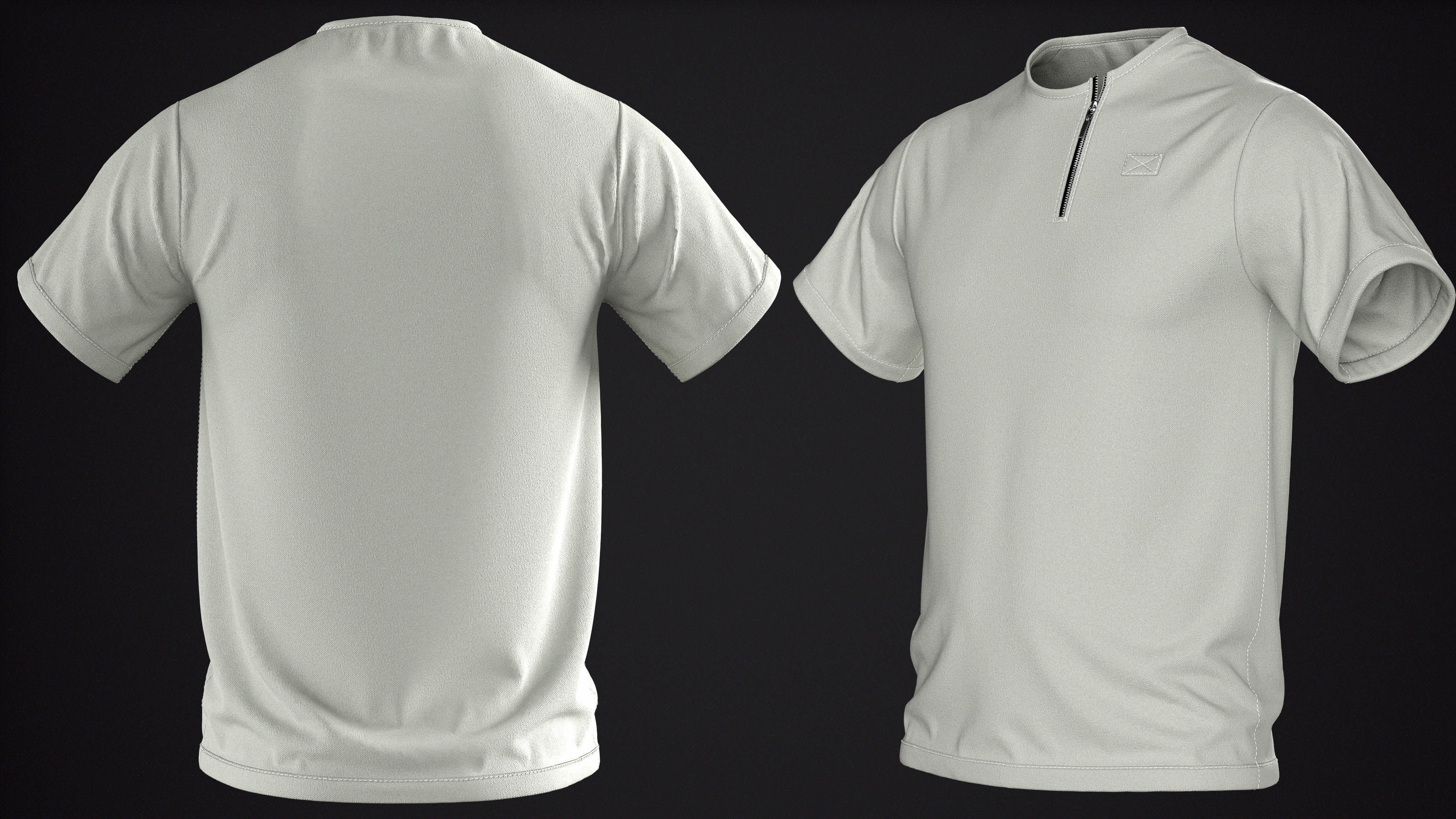 25 In 1 T-Shirts And  Video Tutorial  Vol01 3D model_4