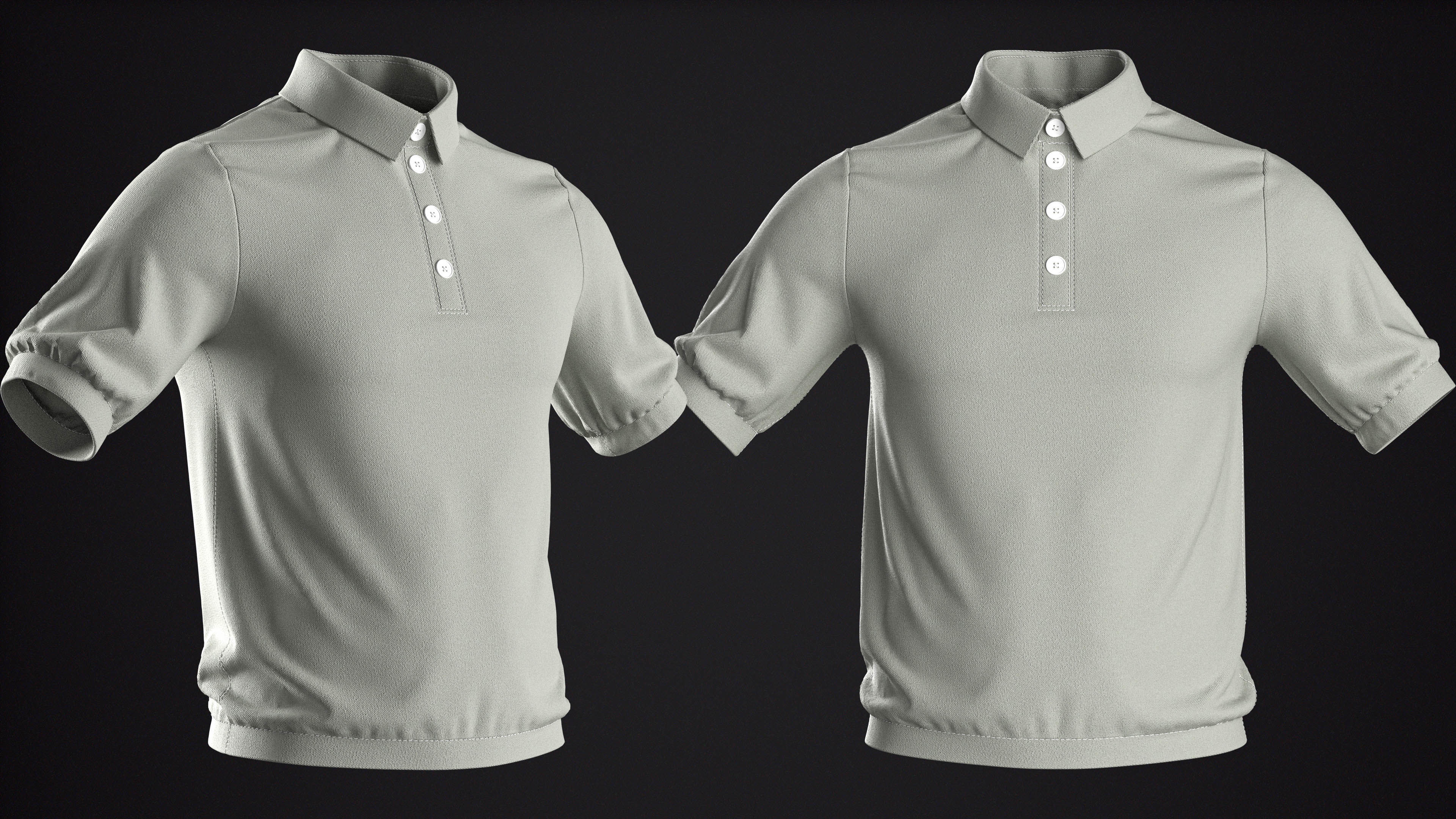 25 In 1 T-Shirts And  Video Tutorial  Vol01 3D model_9