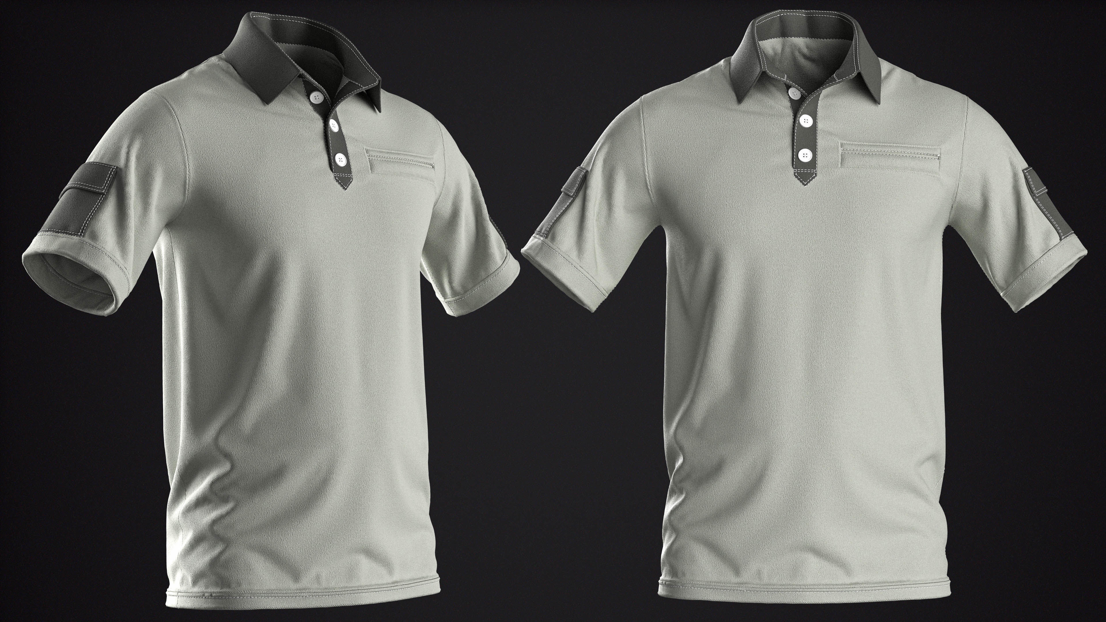 25 In 1 T-Shirts And  Video Tutorial  Vol01 3D model_43