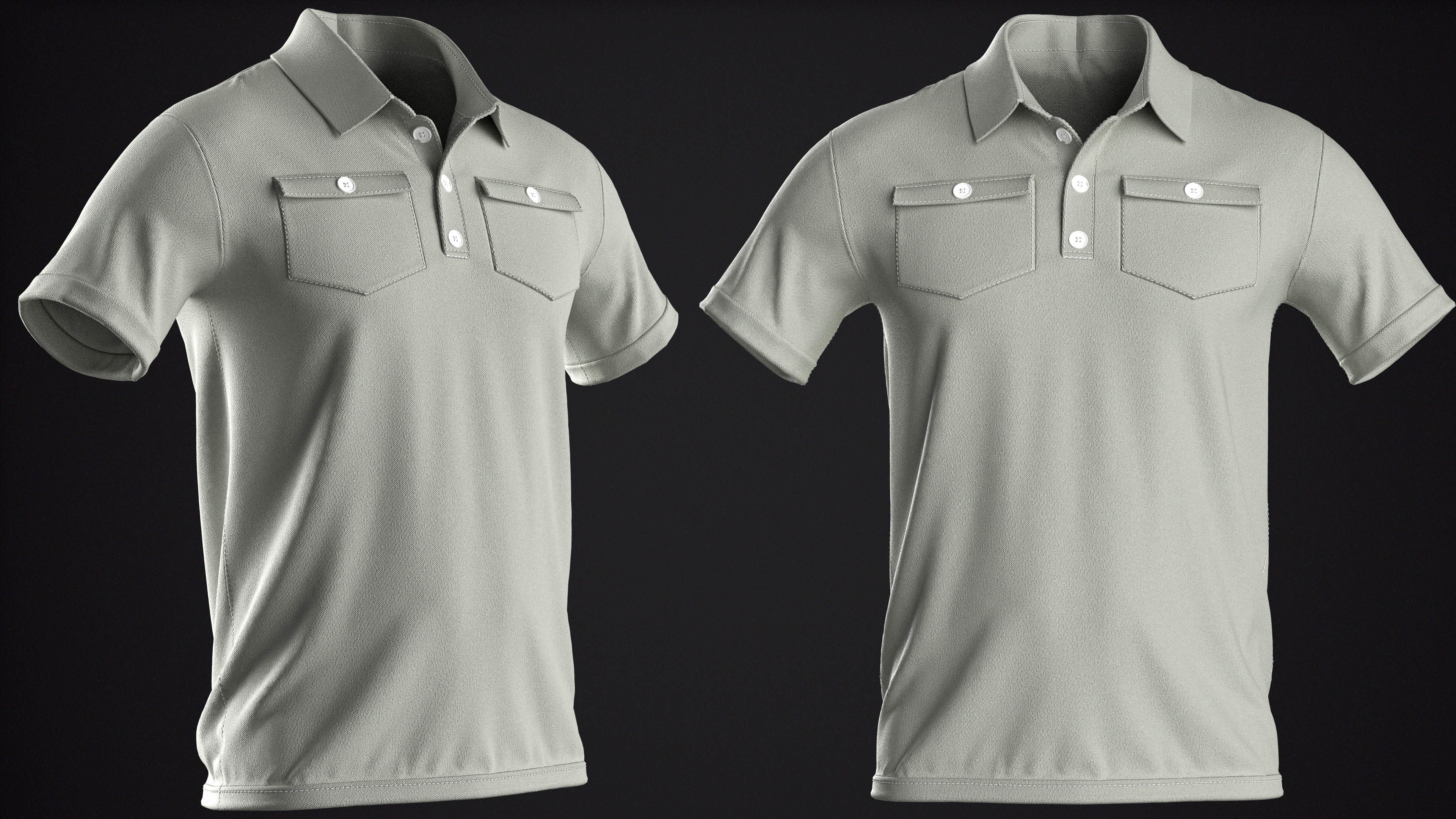 25 In 1 T-Shirts And  Video Tutorial  Vol01 3D model_25