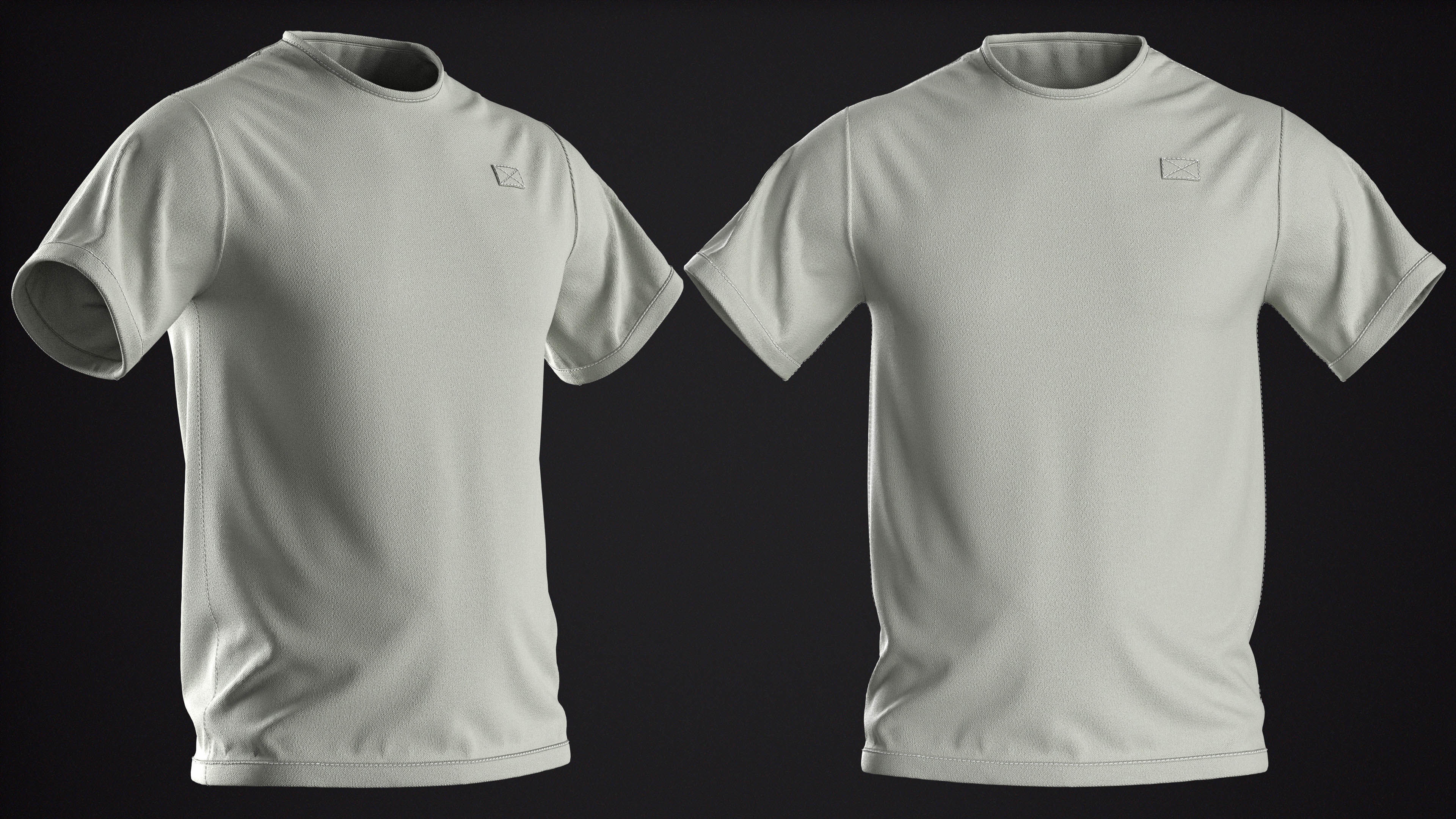 25 In 1 T-Shirts And  Video Tutorial  Vol01 3D model_1