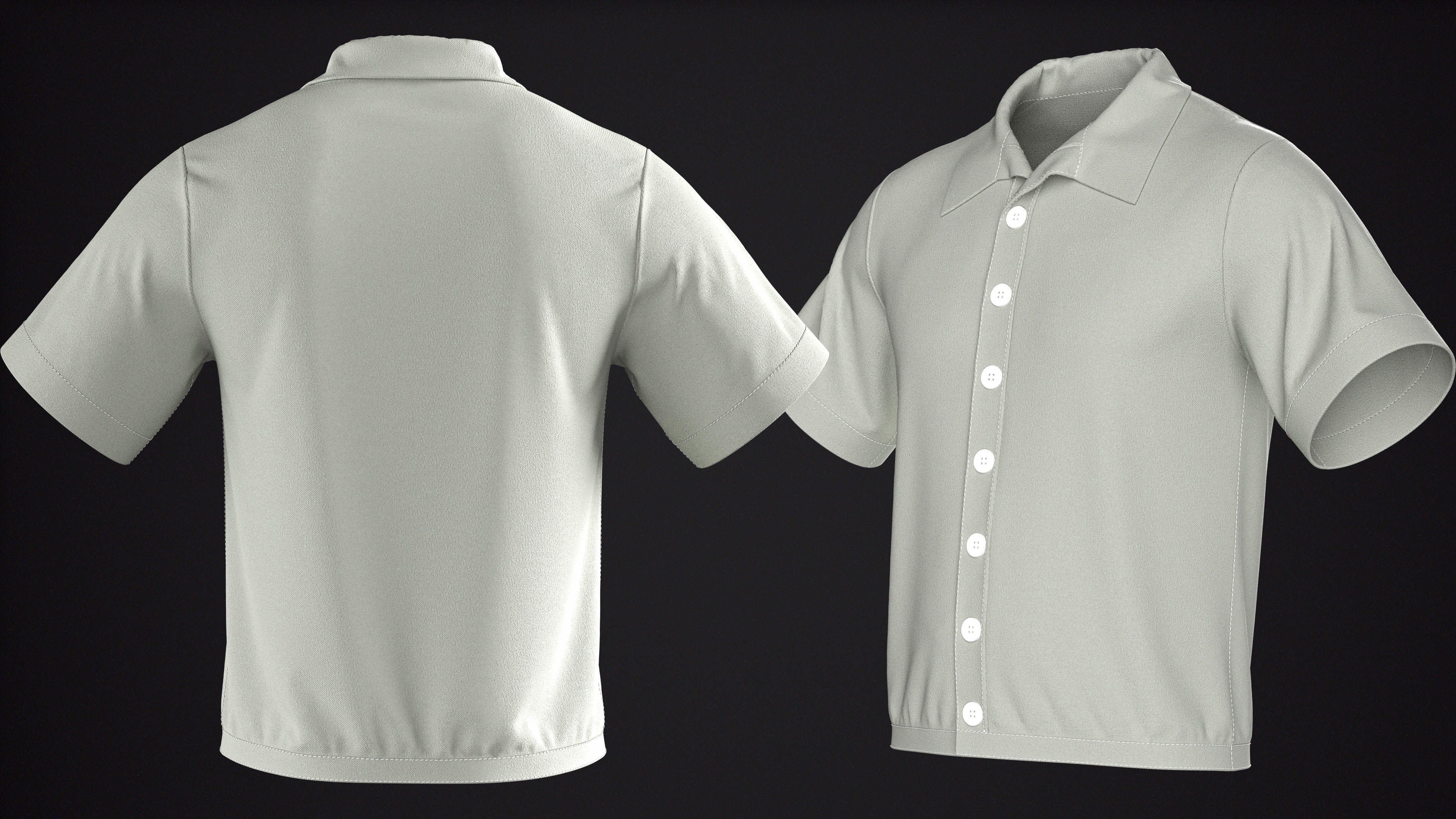 25 In 1 T-Shirts And  Video Tutorial  Vol01 3D model_6