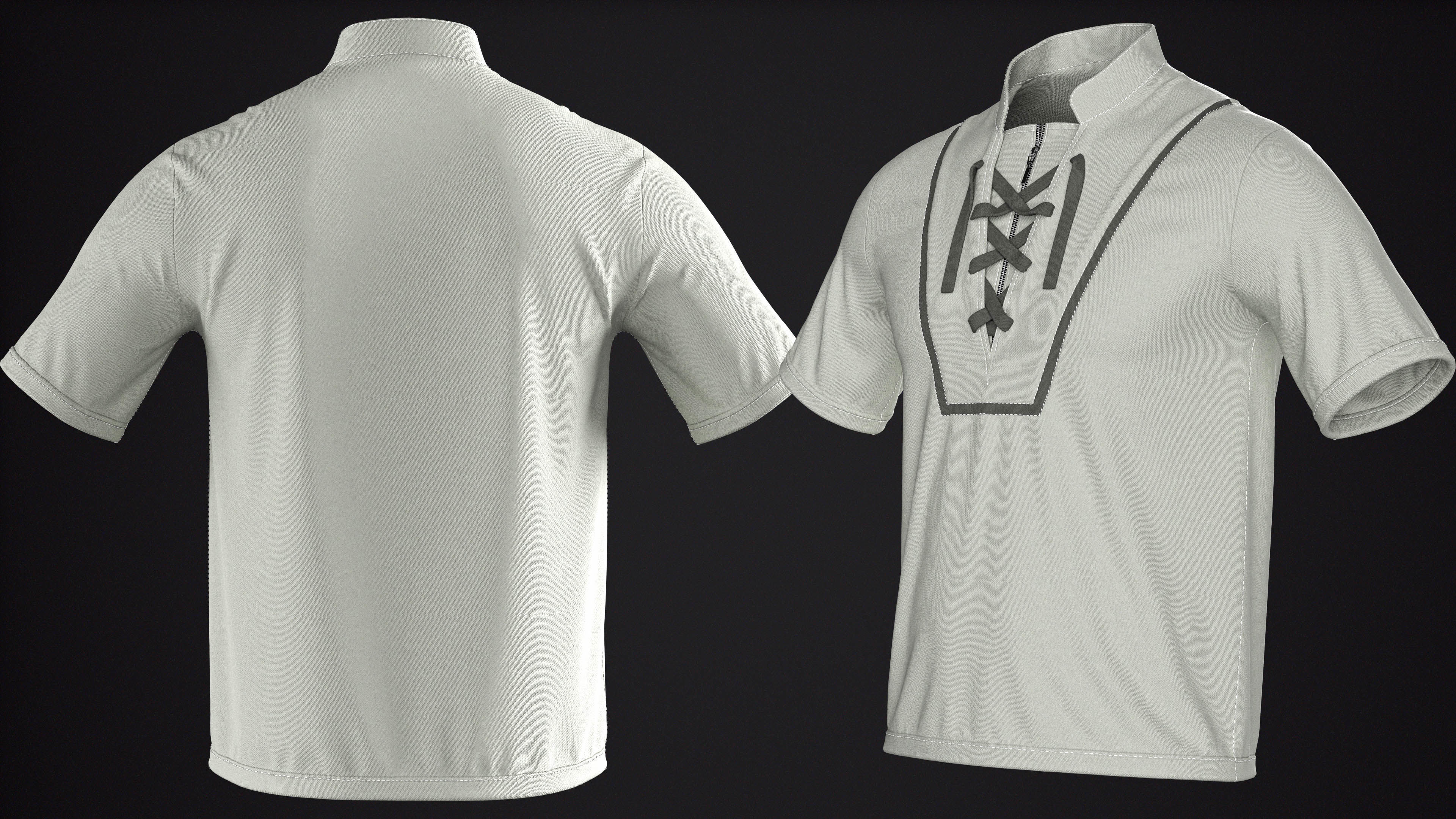 25 In 1 T-Shirts And  Video Tutorial  Vol01 3D model_36