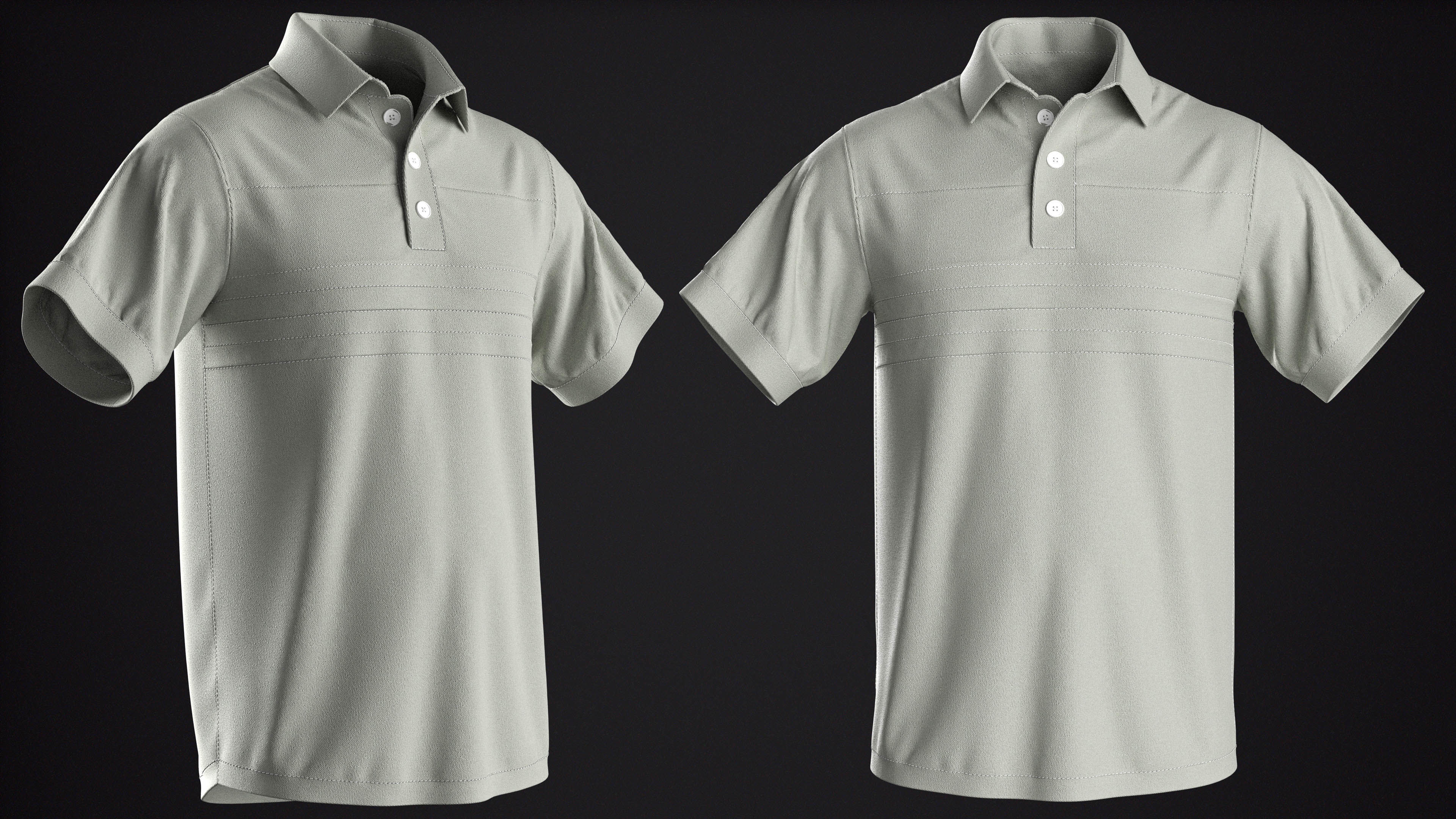 25 In 1 T-Shirts And  Video Tutorial  Vol01 3D model_19