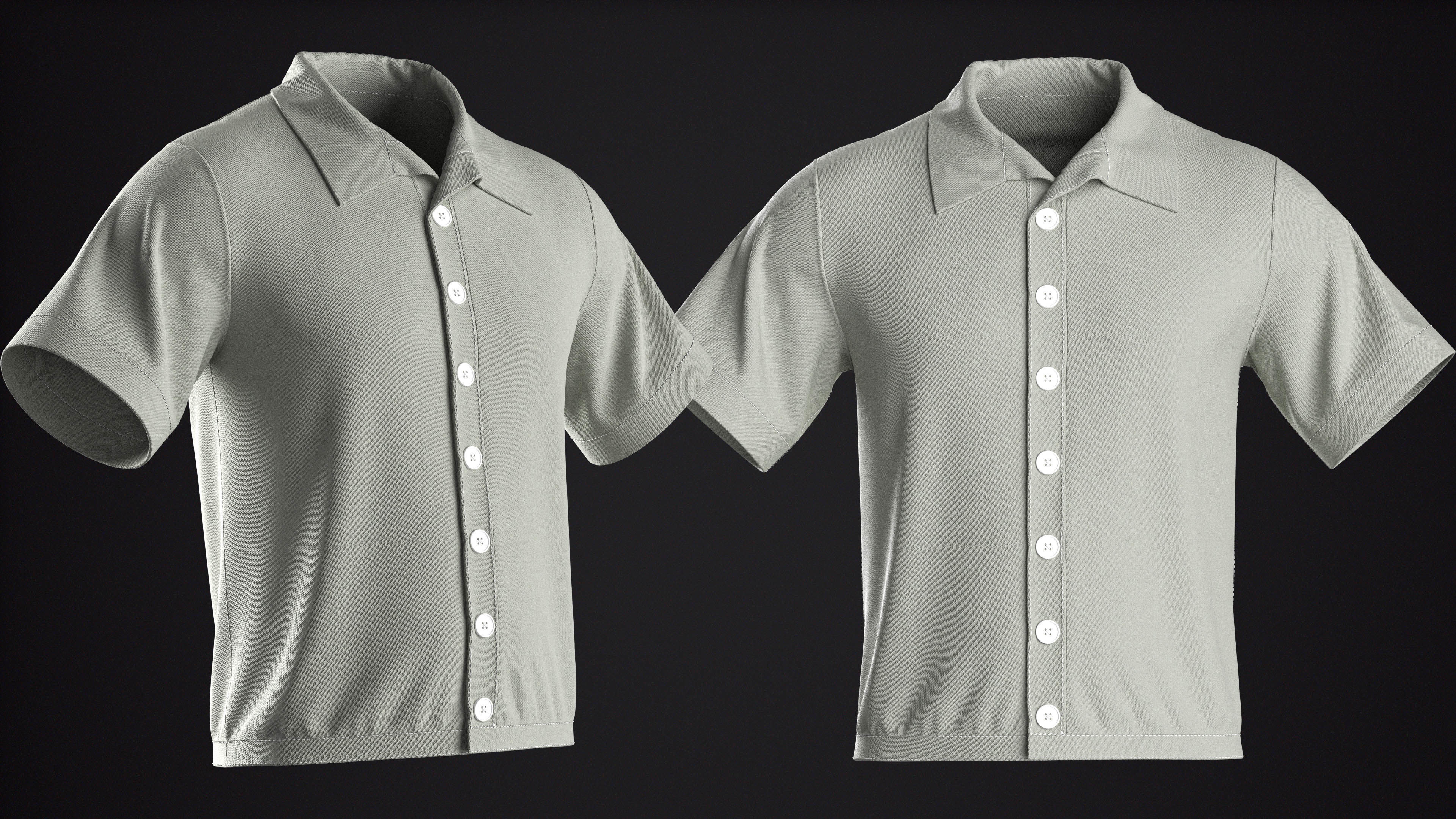 25 In 1 T-Shirts And  Video Tutorial  Vol01 3D model_5