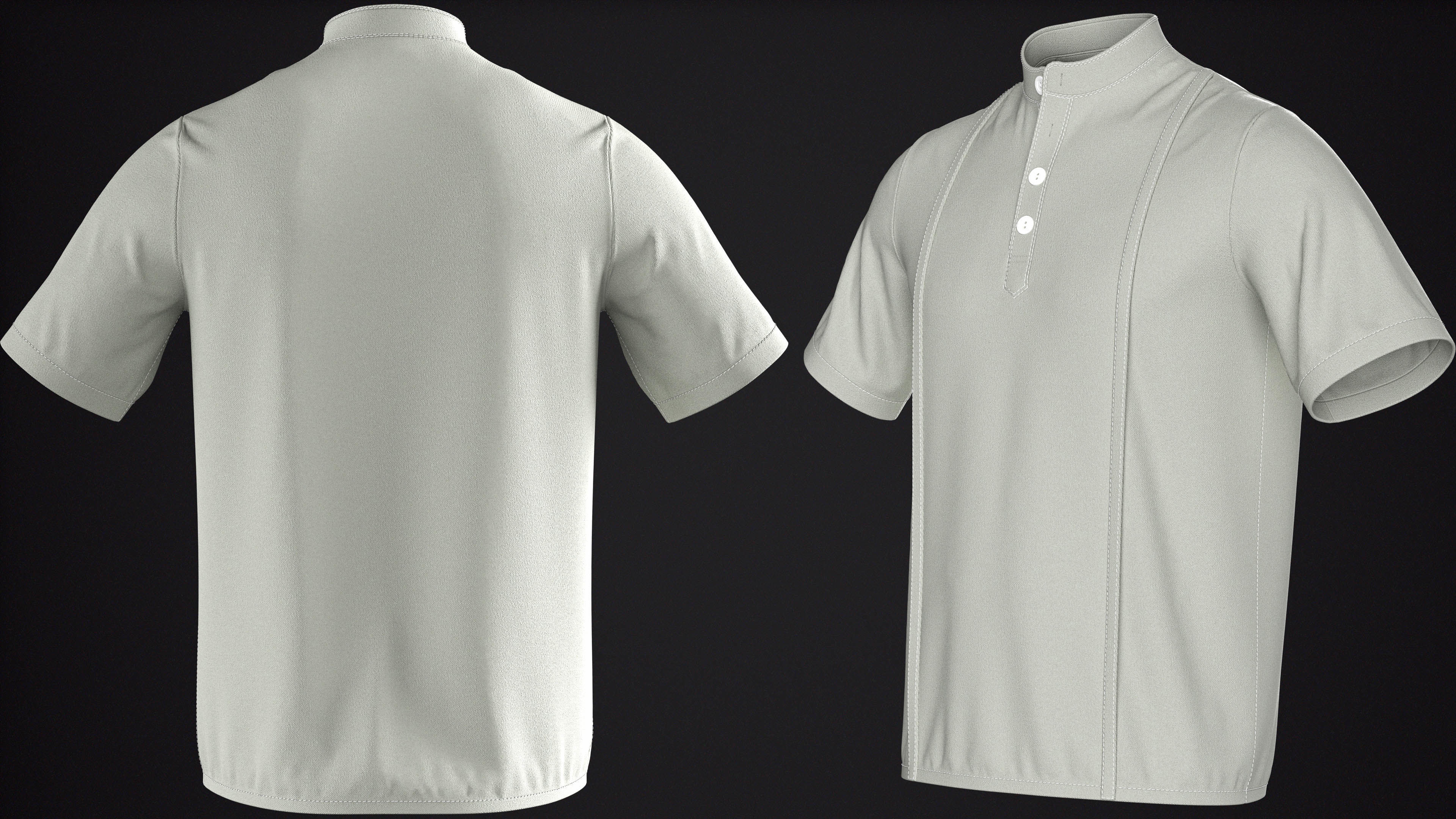 25 In 1 T-Shirts And  Video Tutorial  Vol01 3D model_38