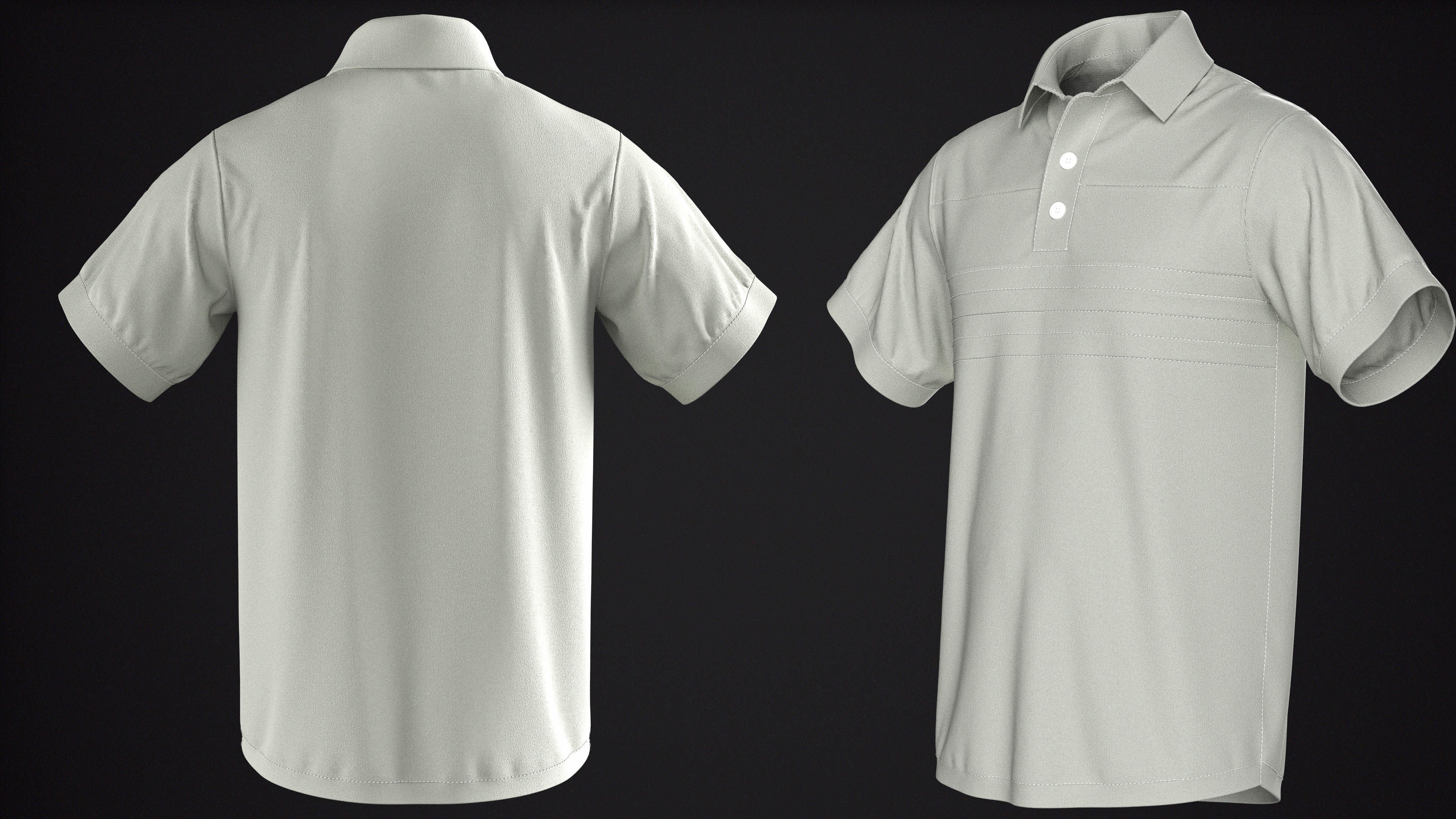 25 In 1 T-Shirts And  Video Tutorial  Vol01 3D model_20