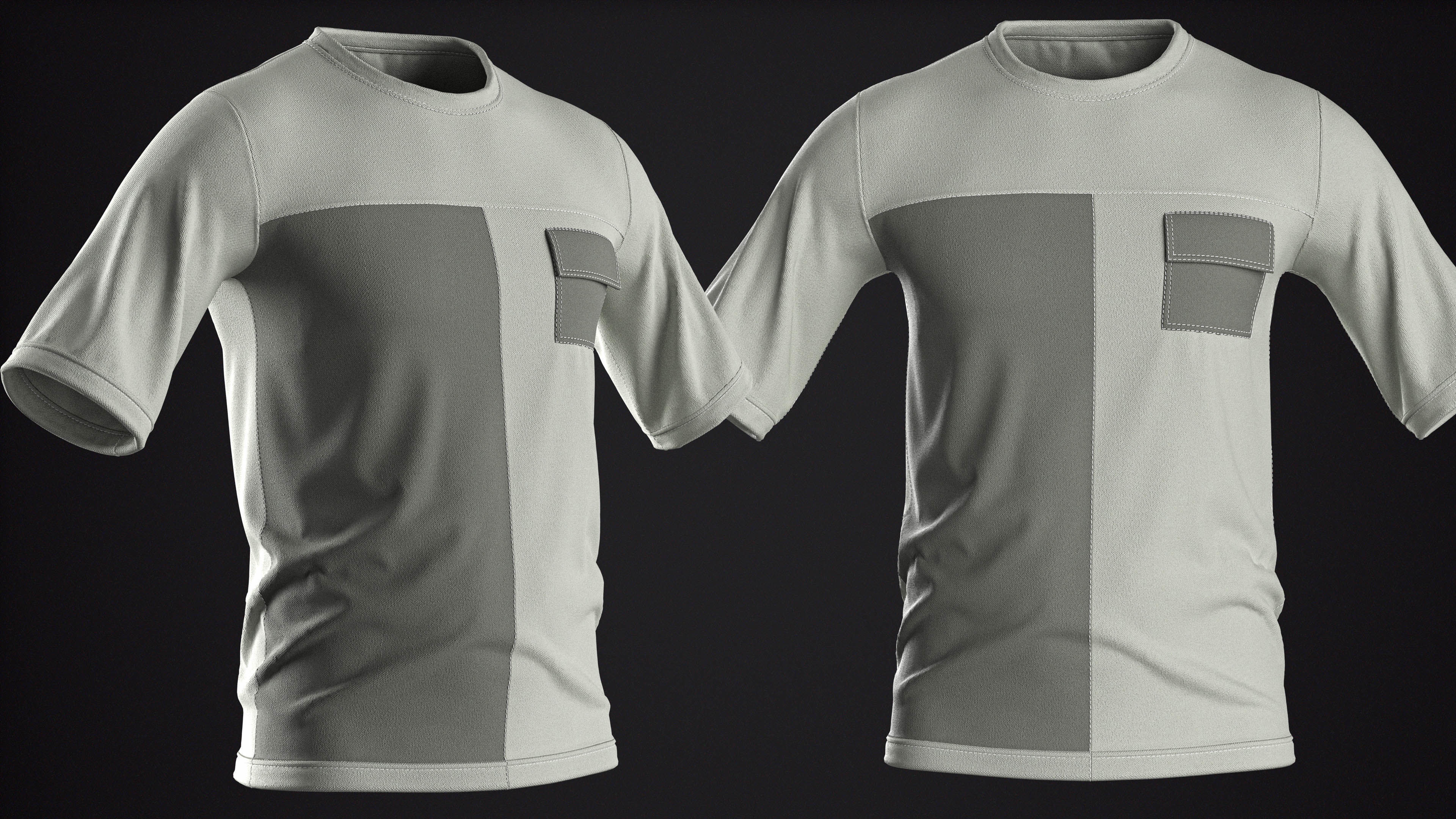 25 In 1 T-Shirts And  Video Tutorial  Vol01 3D model_41