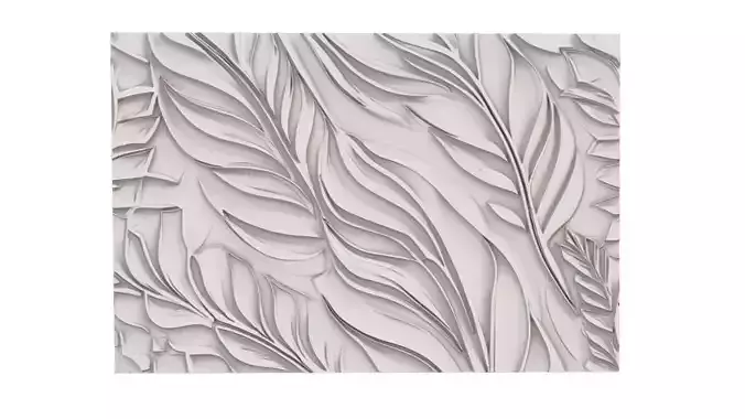 decor set wall panel wall relief mural CNC 39