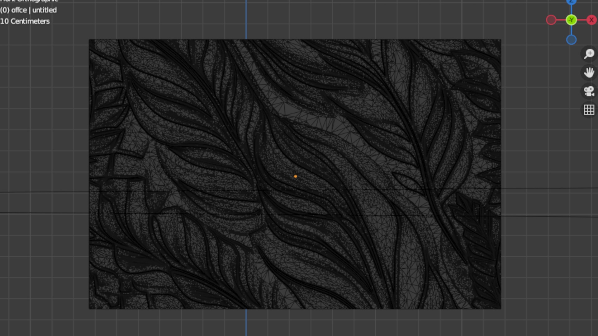 decor set wall panel wall relief mural CNC 39 3D model_5