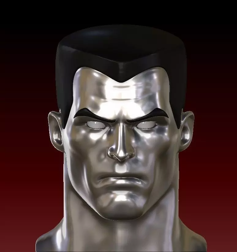 Colossus XMen Headsculpt Mafex Legends 3D print model_0