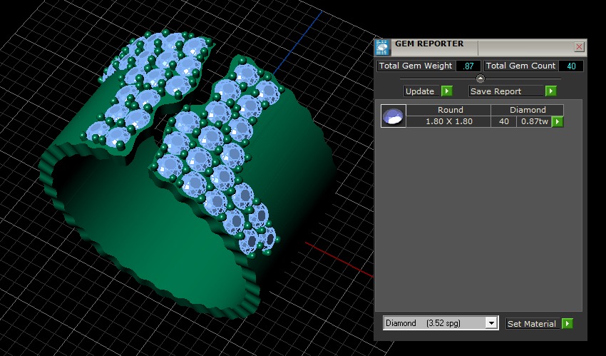 Fashion Ring  3D print model_6