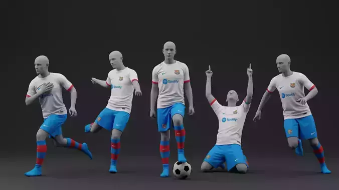 FC Barcelona 2023 2024 Away Jersey