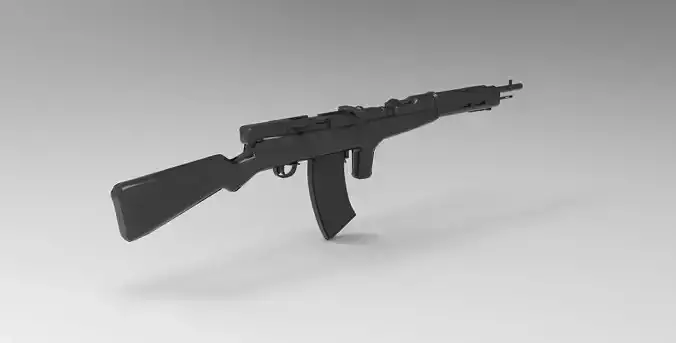 Fedorov Avtomat automatic rifles 3D model
