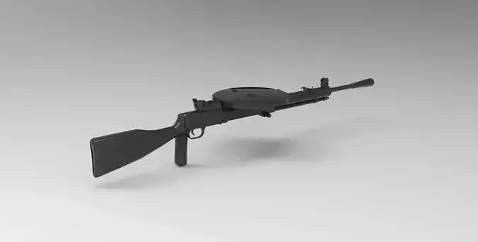 Lewis automatic machine gun