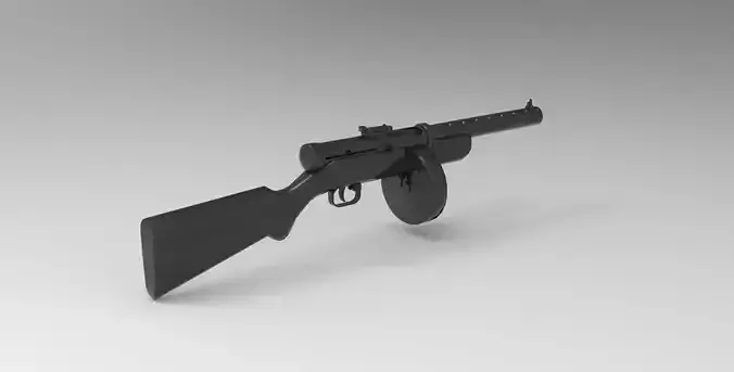 PPD-40 submachine gun