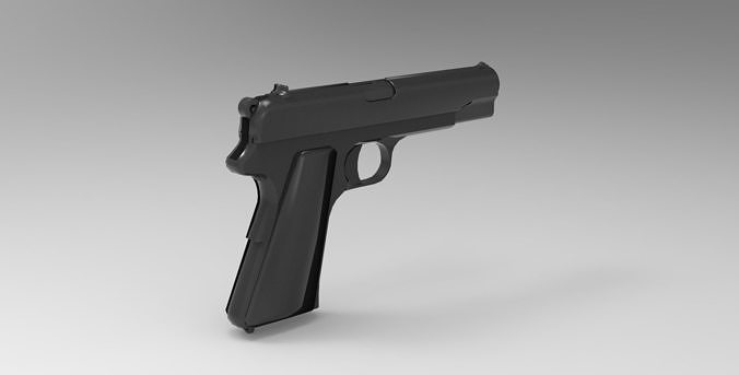Vis 35 Pistole 3D model
