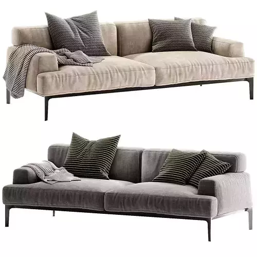 Luna Sofa 3D model