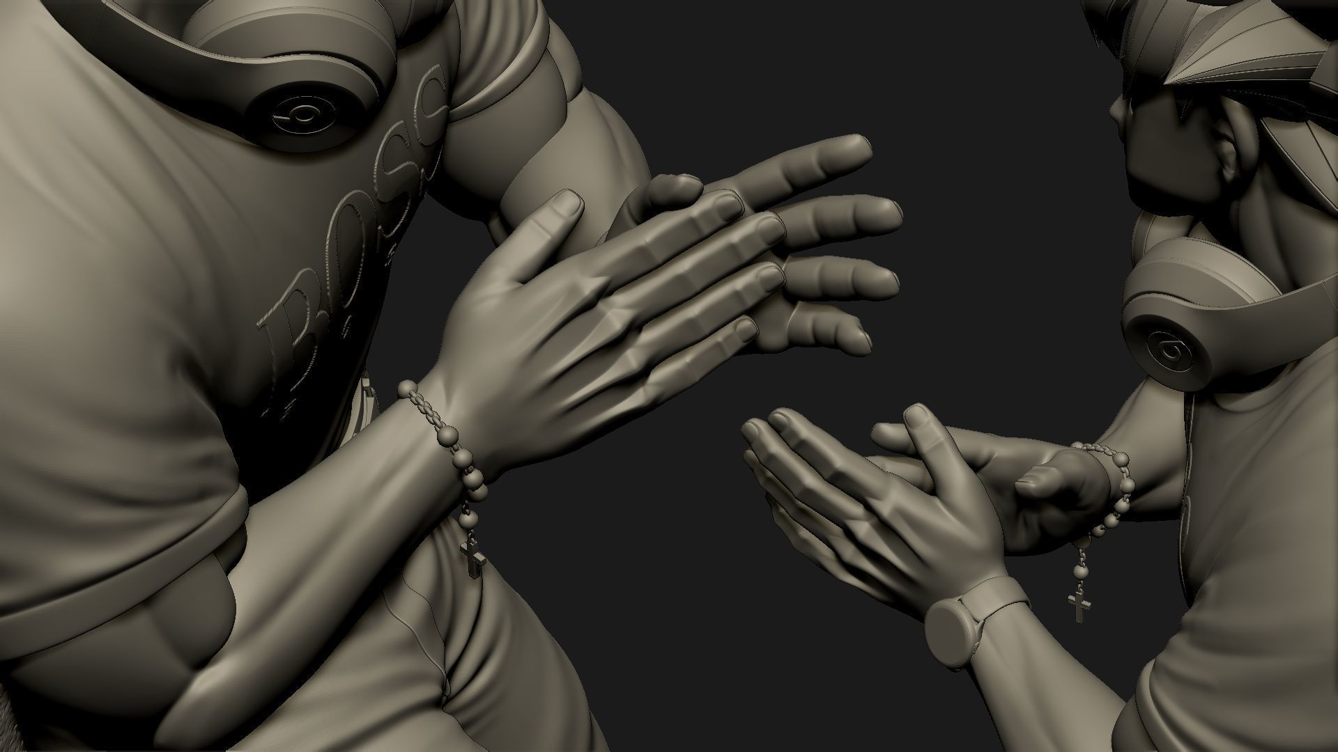 Goku - Street Style 3D print model_8