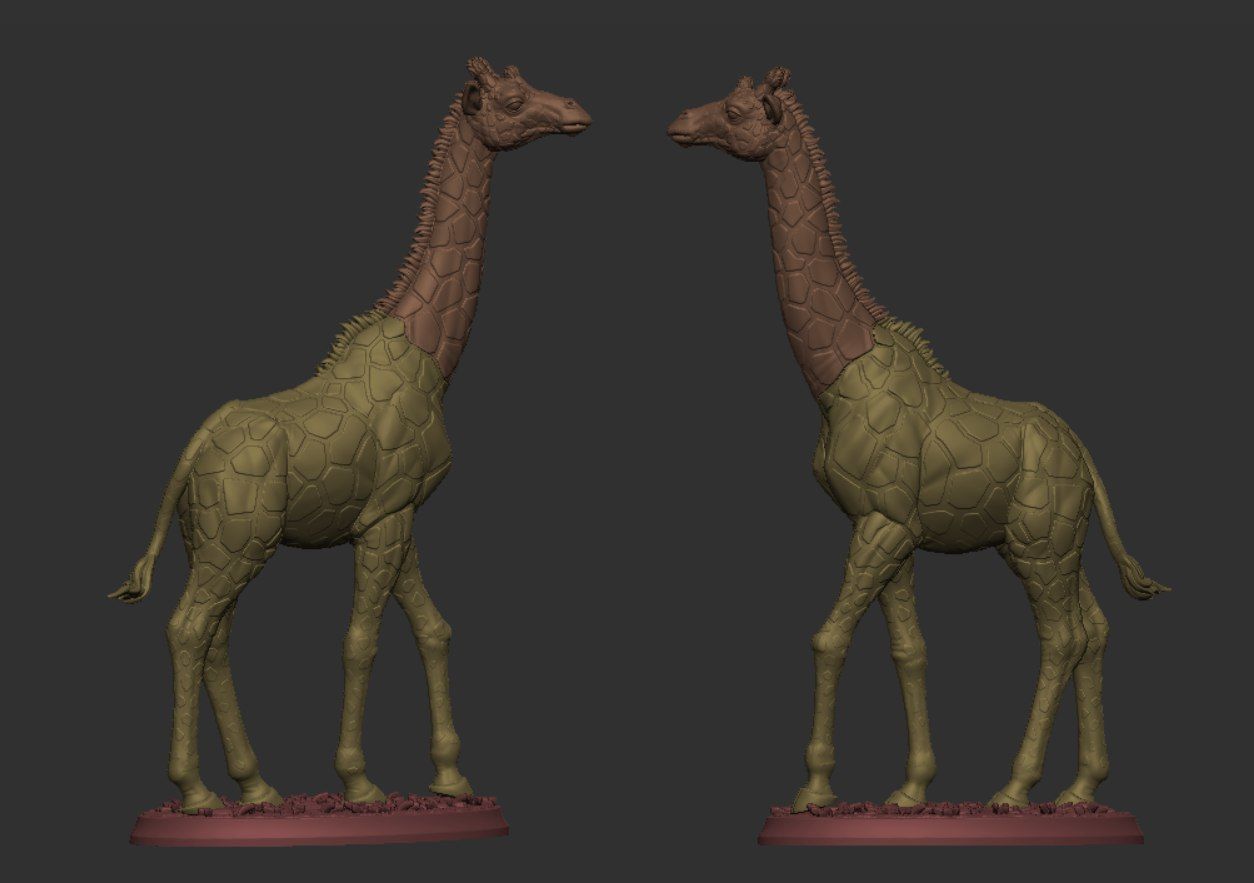 Rothschilds Giraffe 3D print model_15