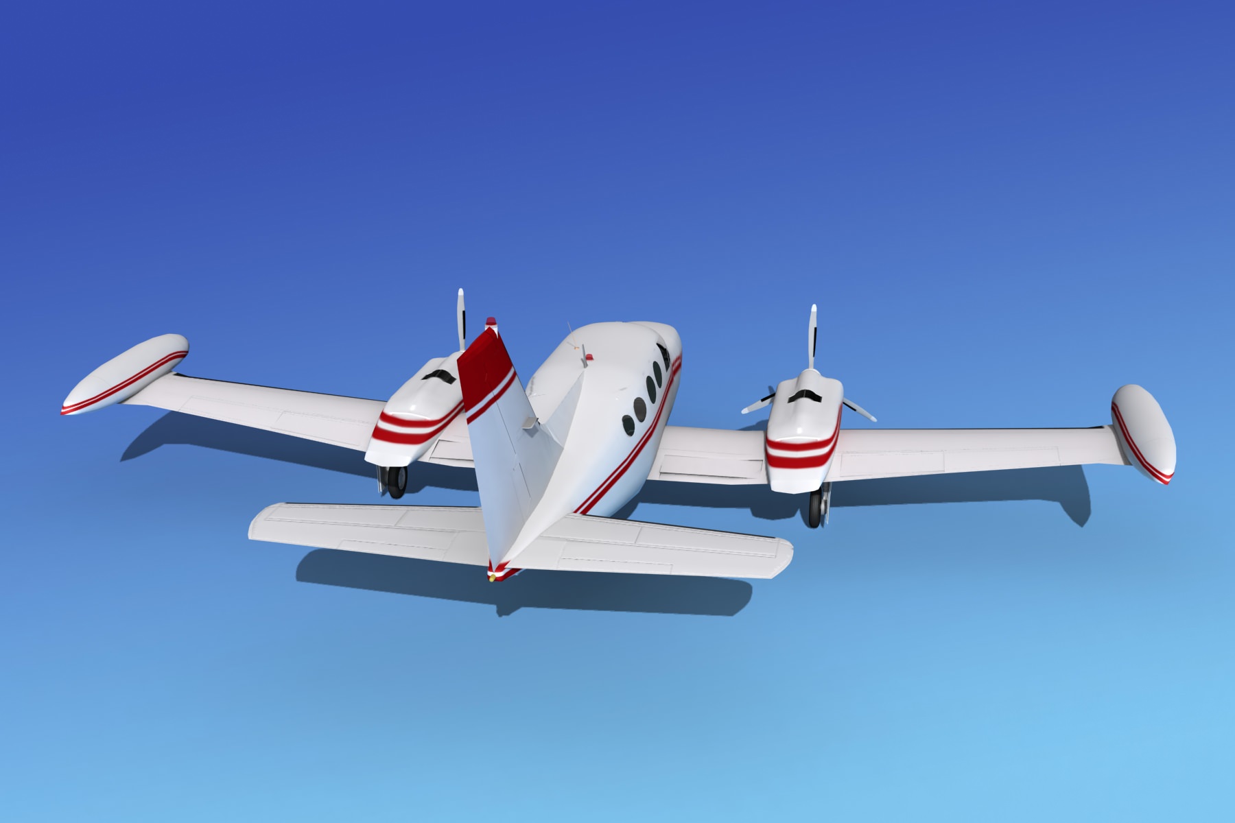Cessna 421 Golden Eagle V15 3D model_5