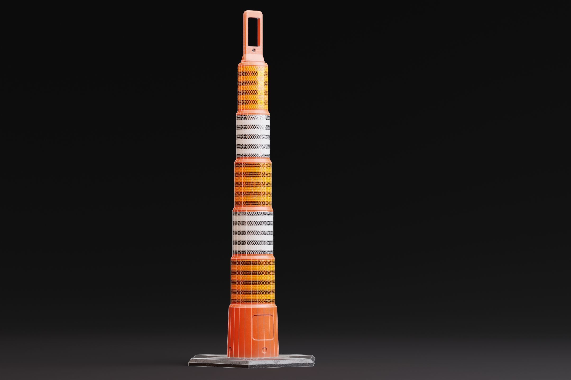 Delineator PBR Game-Ready Low-poly 3D model_4