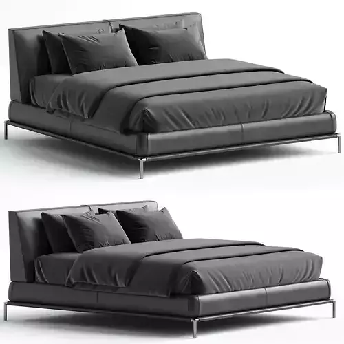 Icon Bed FLOU DESIGN CARLO COLOMBO