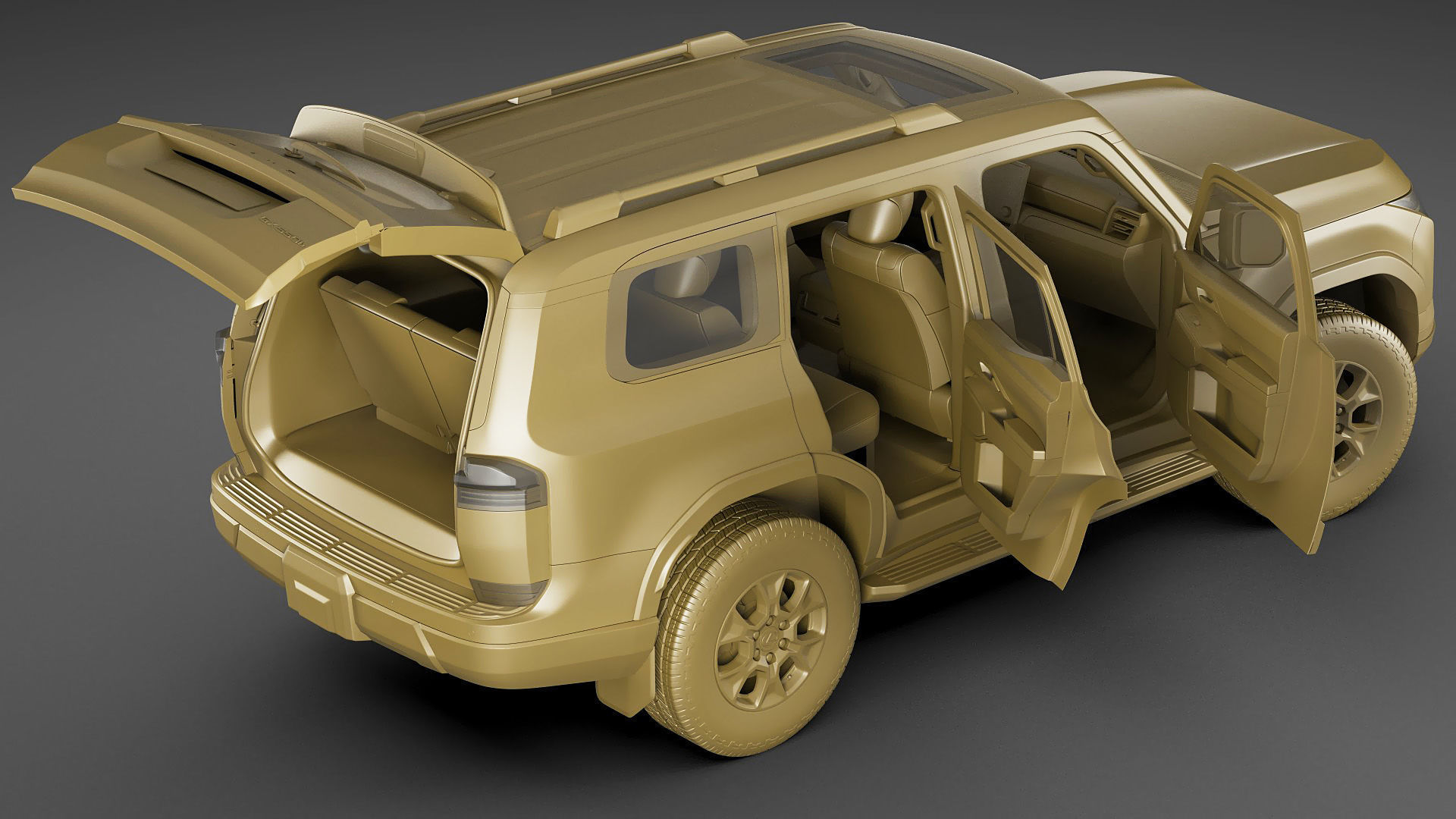 Lexus GX 2024 3D model_35