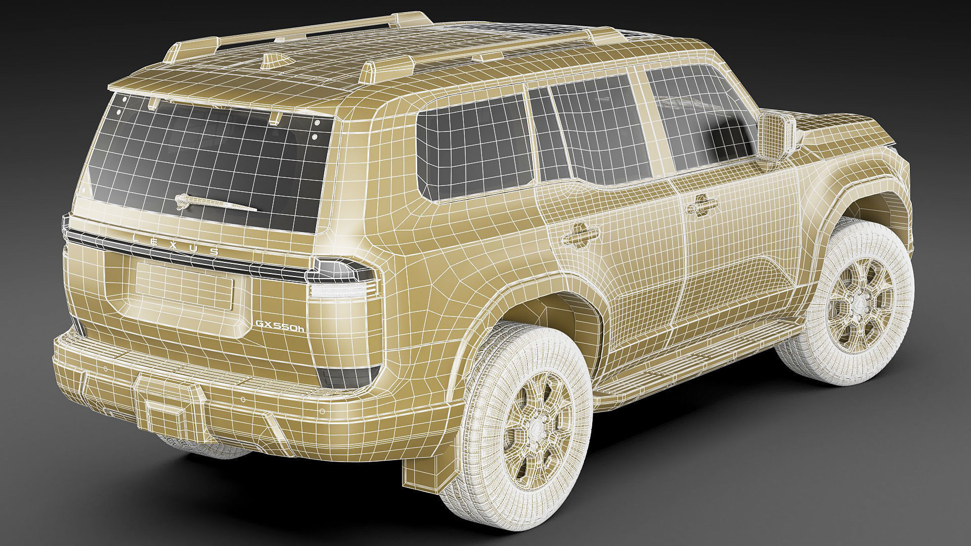Lexus GX 2024 3D model_37