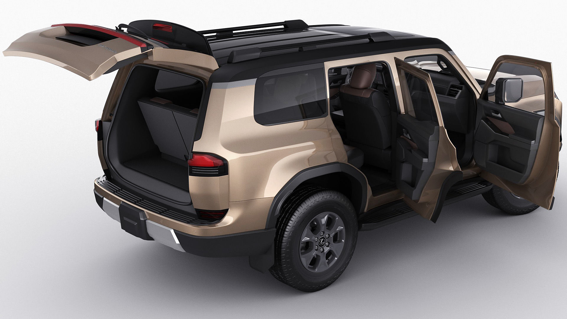 Lexus GX 2024 3D model_19