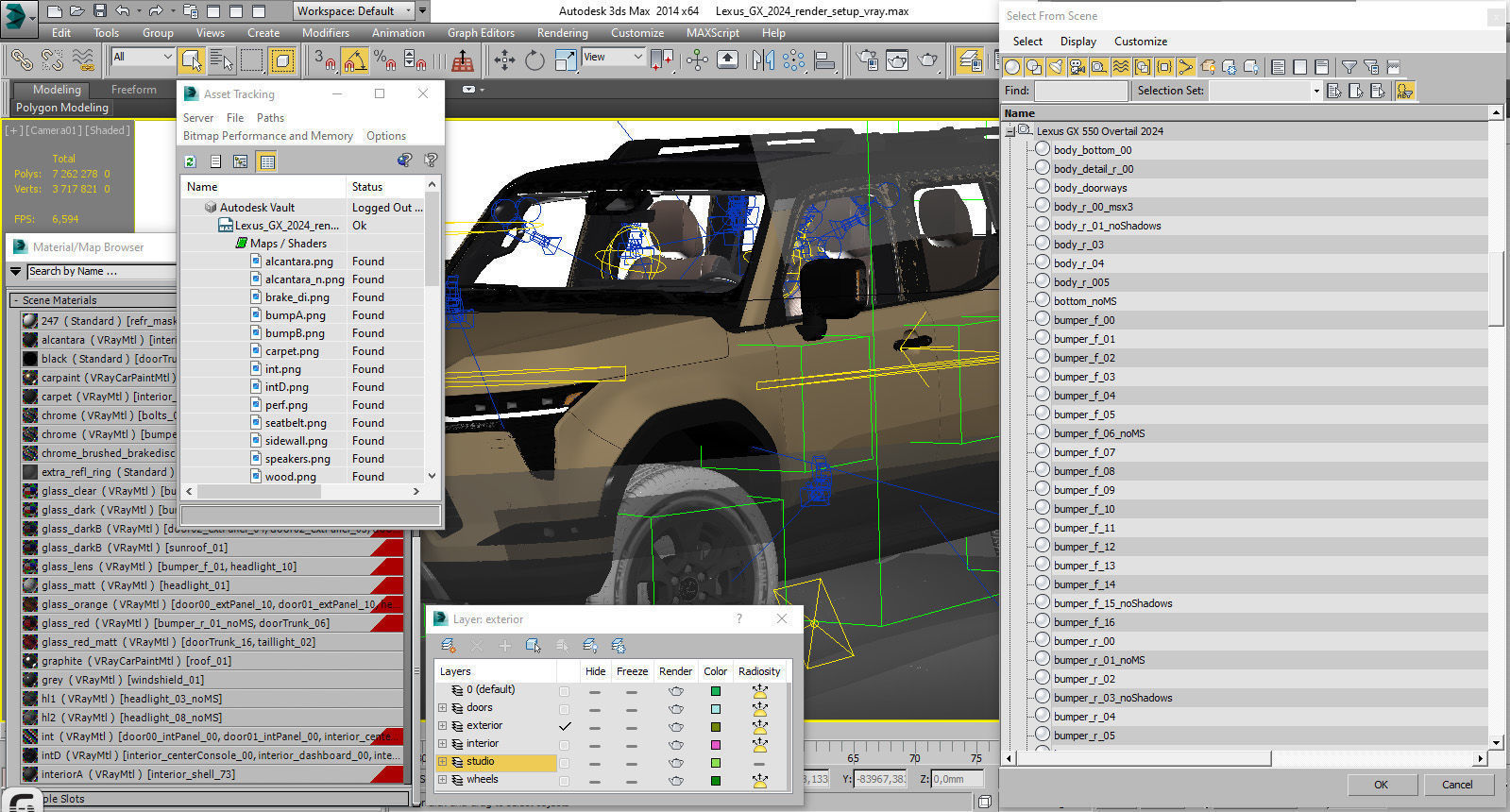 Lexus GX 2024 3D model_40