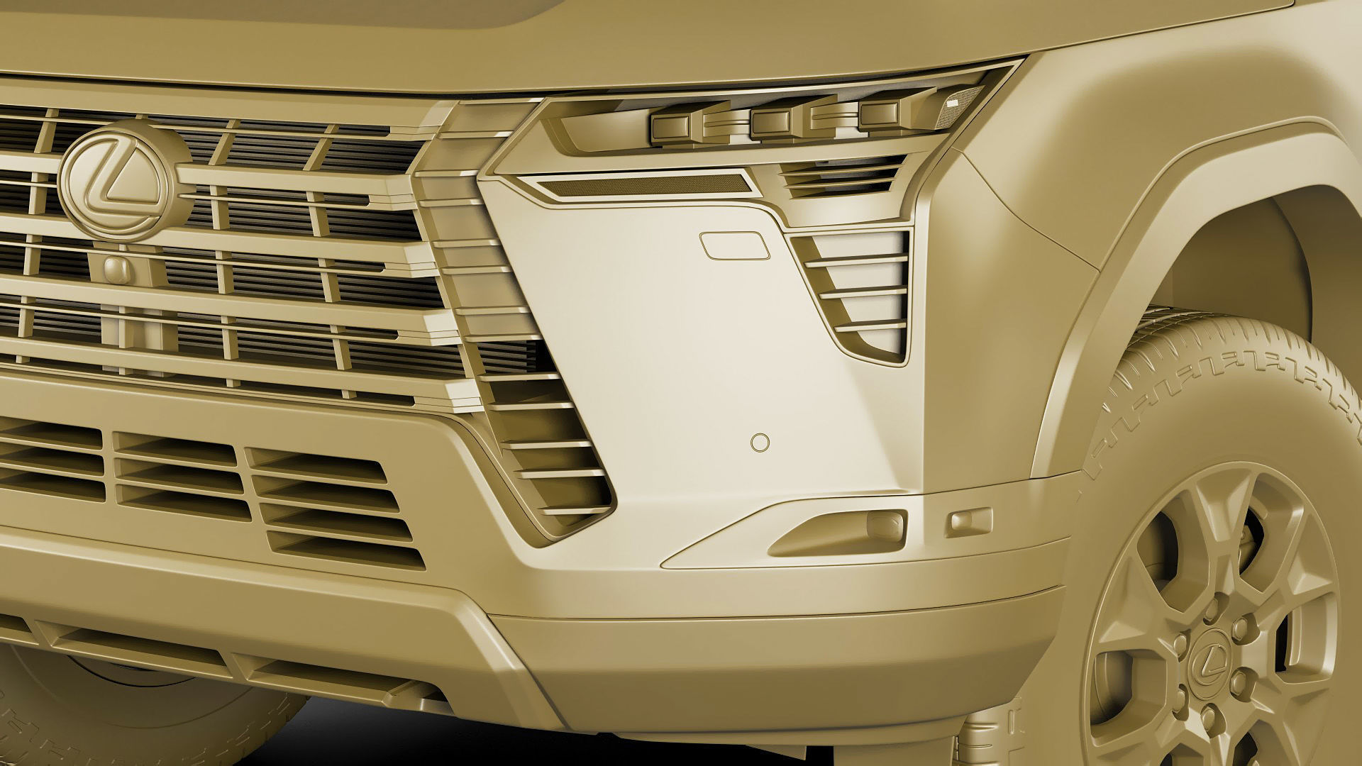 Lexus GX 2024 3D model_31