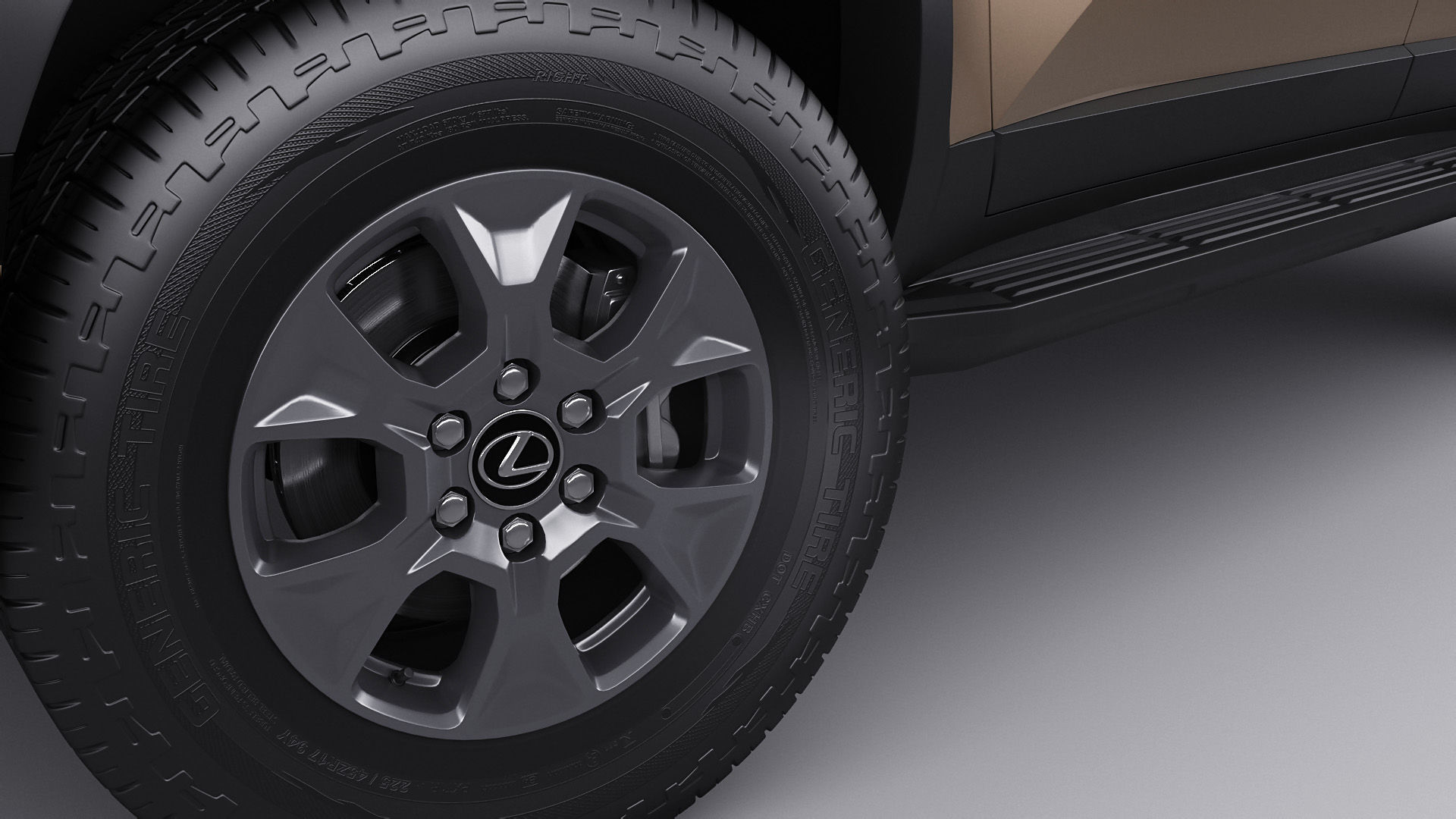 Lexus GX 2024 3D model_15