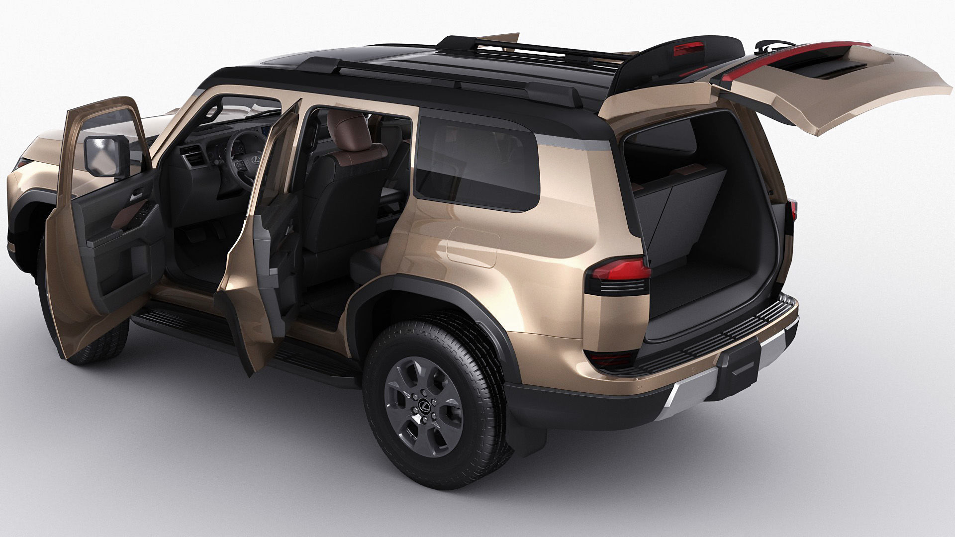 Lexus GX 2024 3D model_2