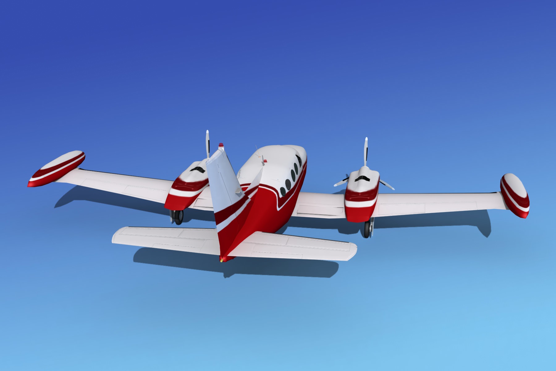 Cessna 421 Golden Eagle V16 3D model_6