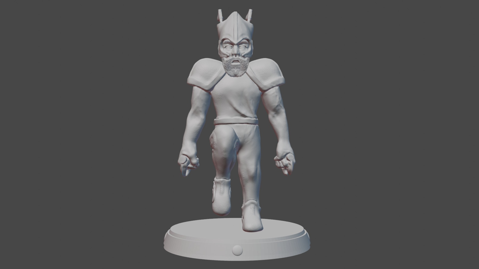 The Runner Chess 3D PRINTABLE model 3D print model_7