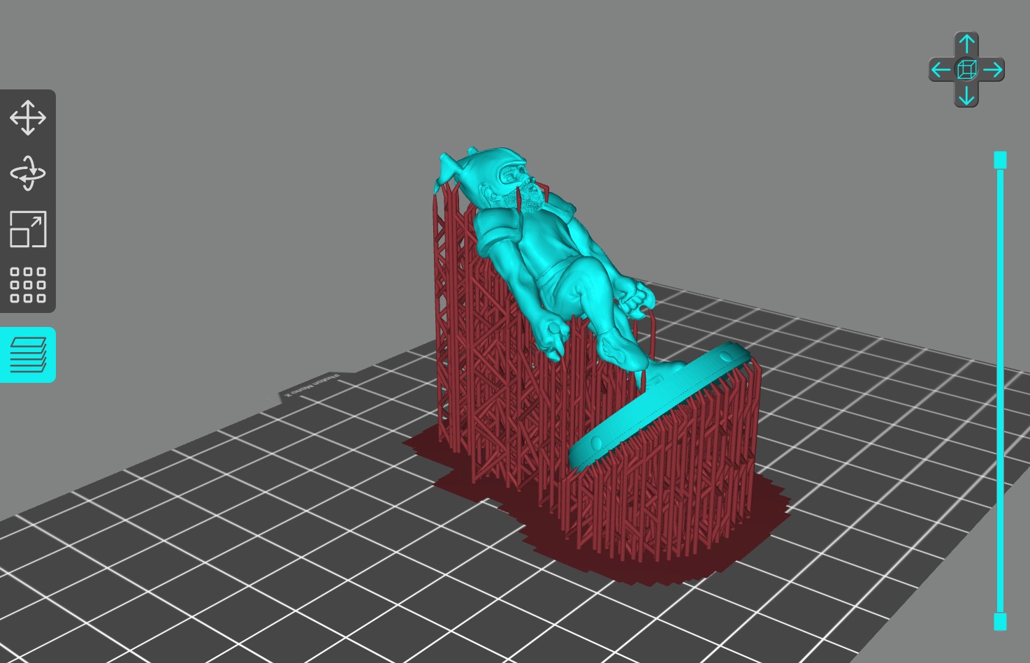 The Runner Chess 3D PRINTABLE model 3D print model_10