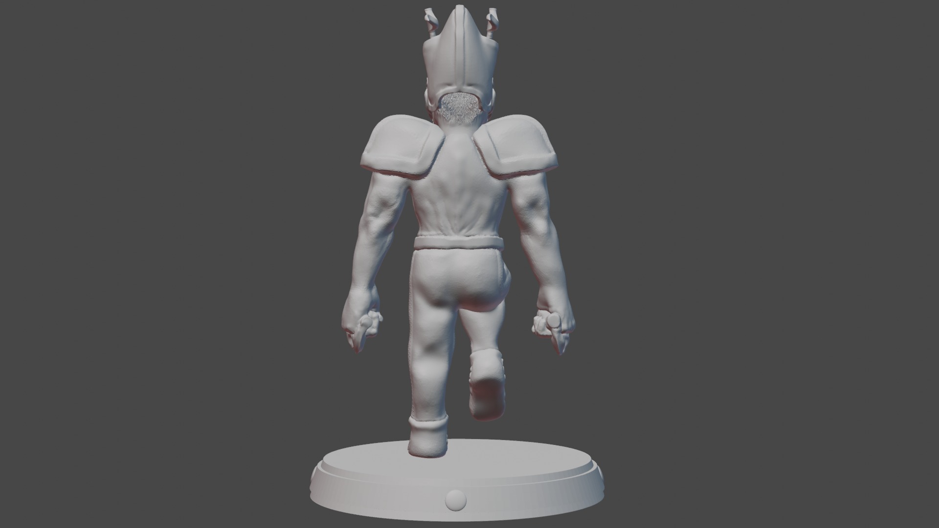 The Runner Chess 3D PRINTABLE model 3D print model_5