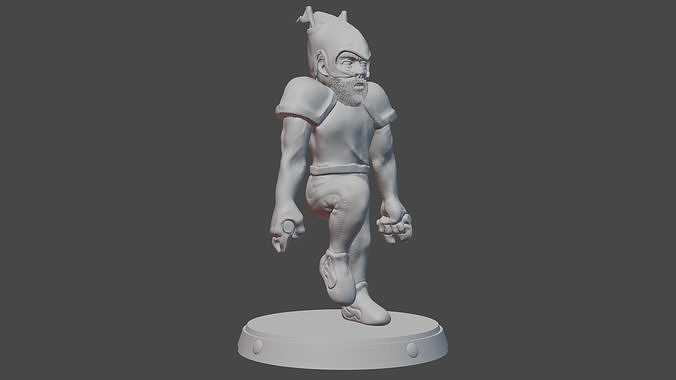 The Runner Chess 3D PRINTABLE model 3D print model