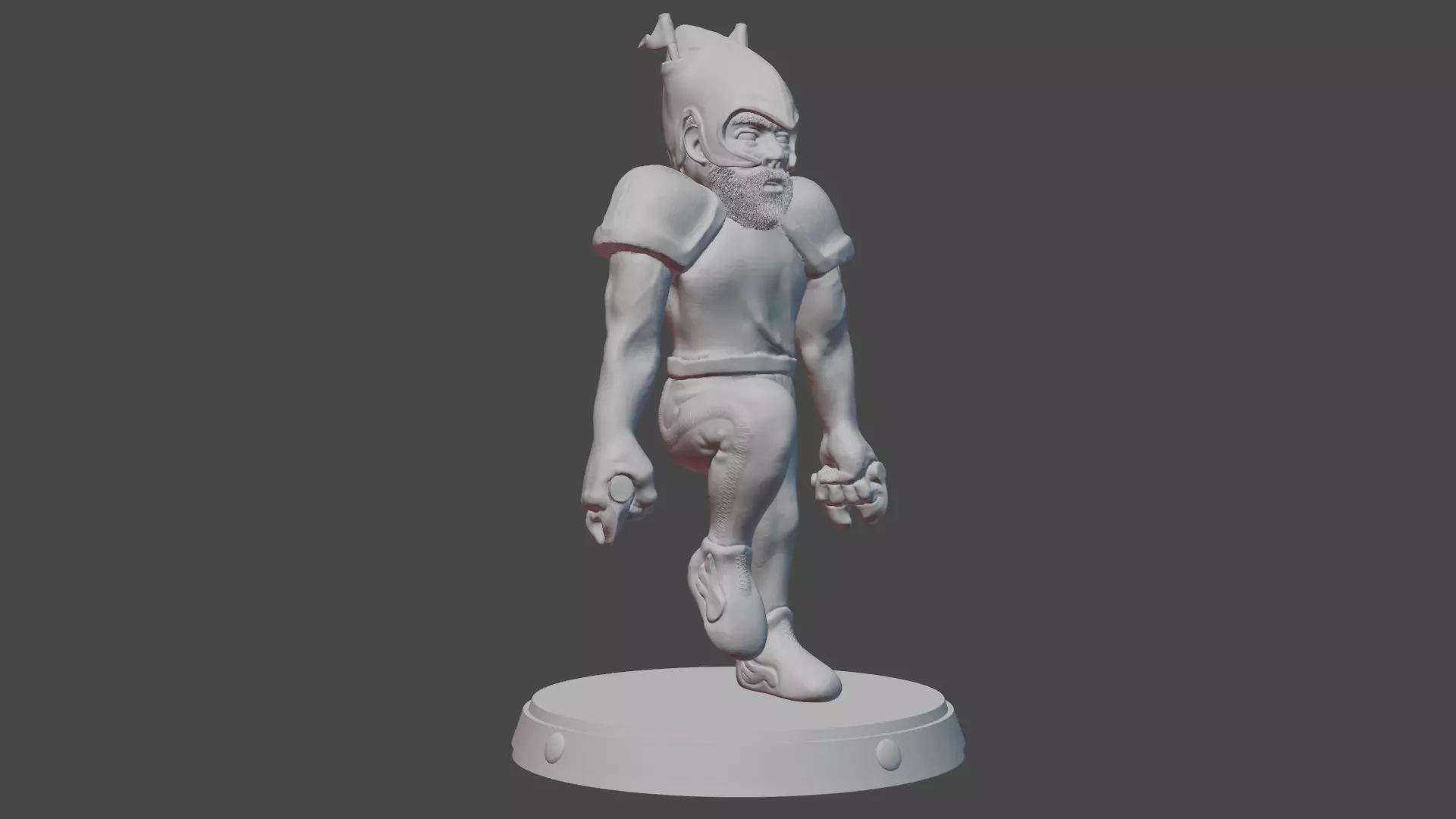 The Runner Chess 3D PRINTABLE model 3D print model_0